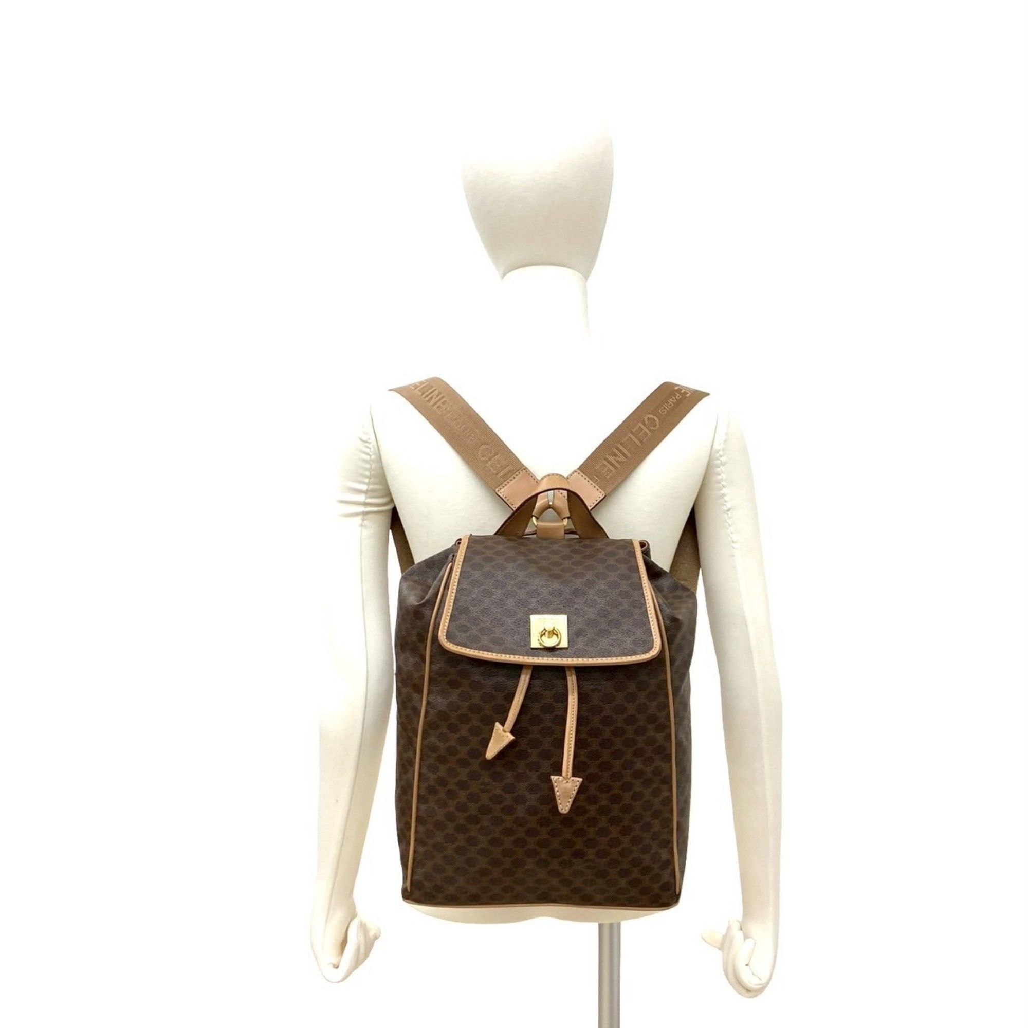 Leather Pvc Backpack (Pre-Owned) - Celine - Modalova