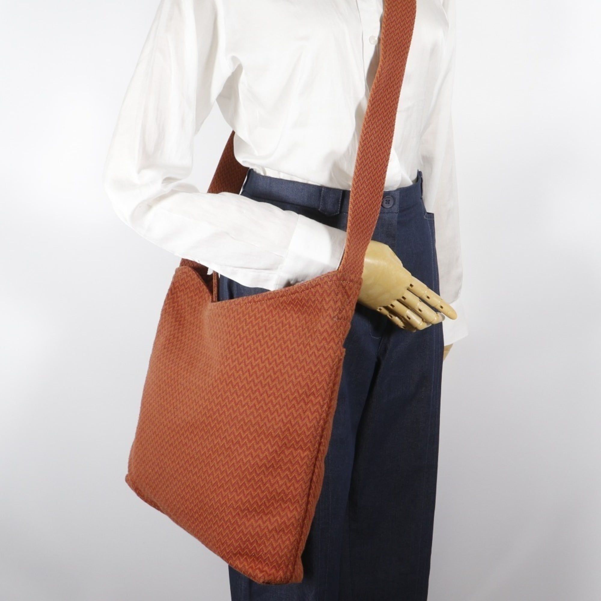 Canvas Shoulder Bag (Pre-Owned) - Hermes - Modalova
