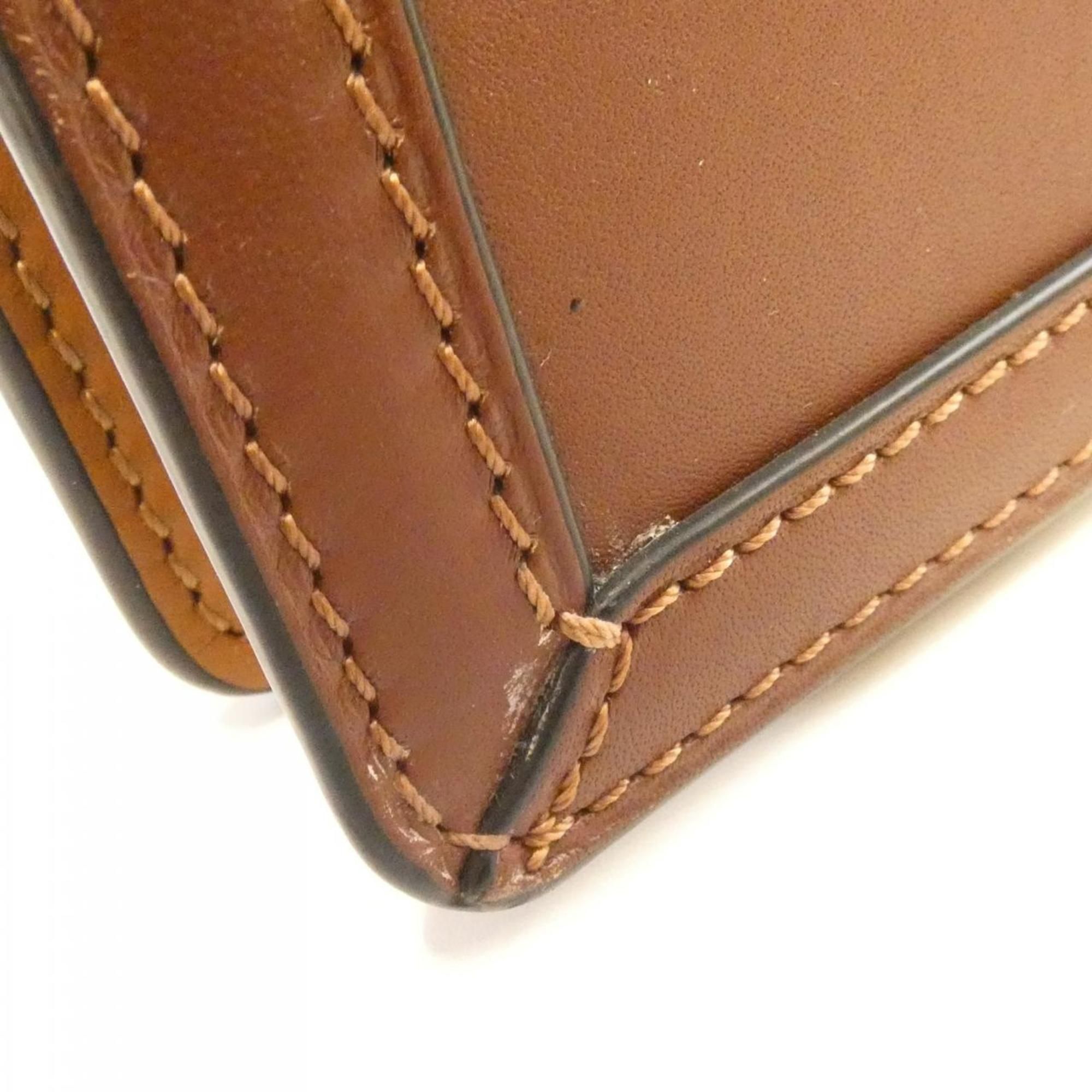 Leather Shoulder Bag (Pre-Owned) - Loewe - Modalova