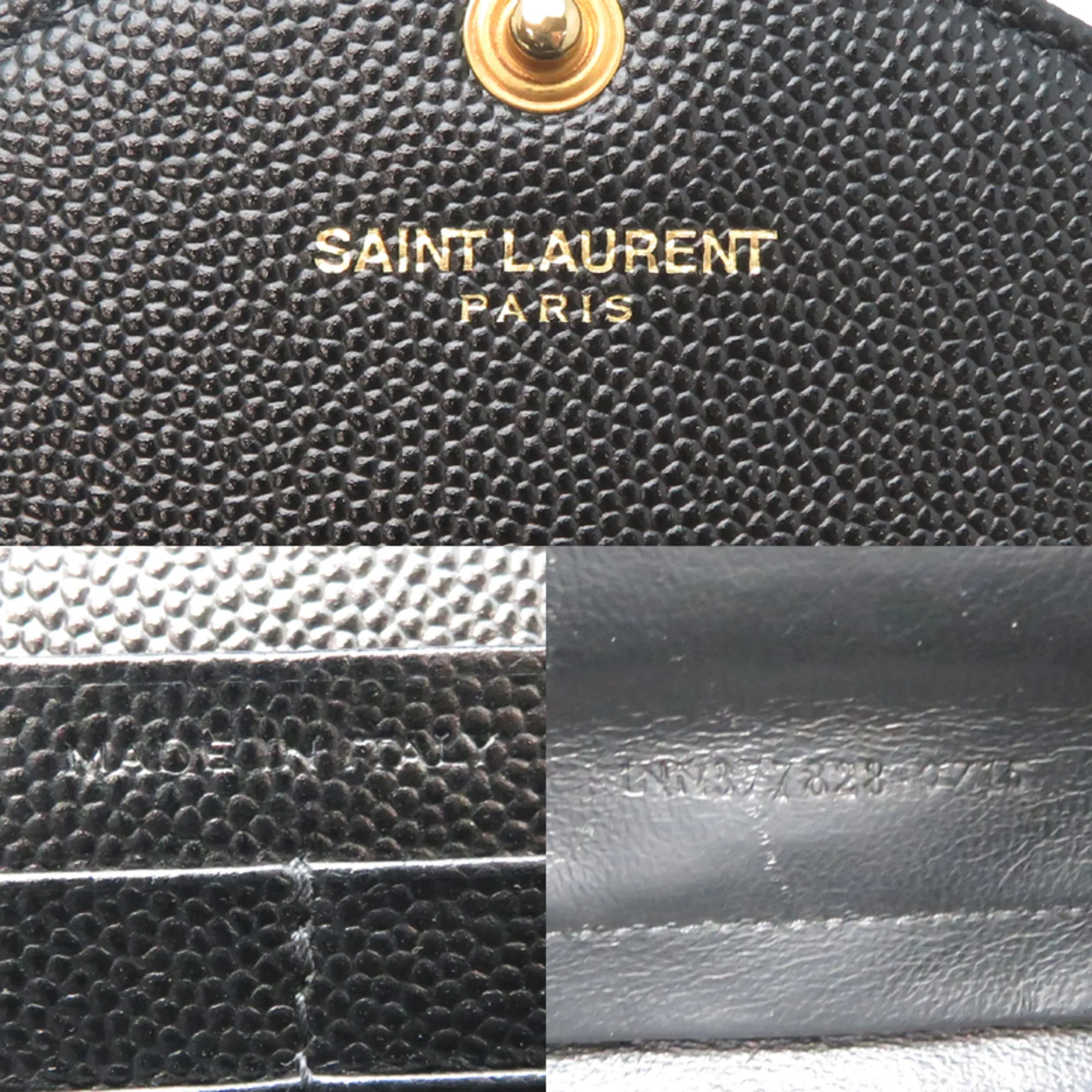 Leather Chain/Shoulder Wallet (Pre-Owned) - Saint Laurent - Modalova