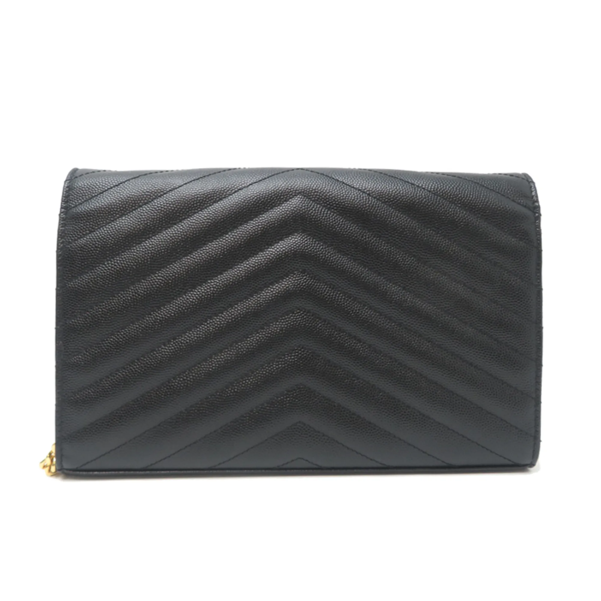 Leather Chain/Shoulder Wallet (Pre-Owned) - Saint Laurent - Modalova