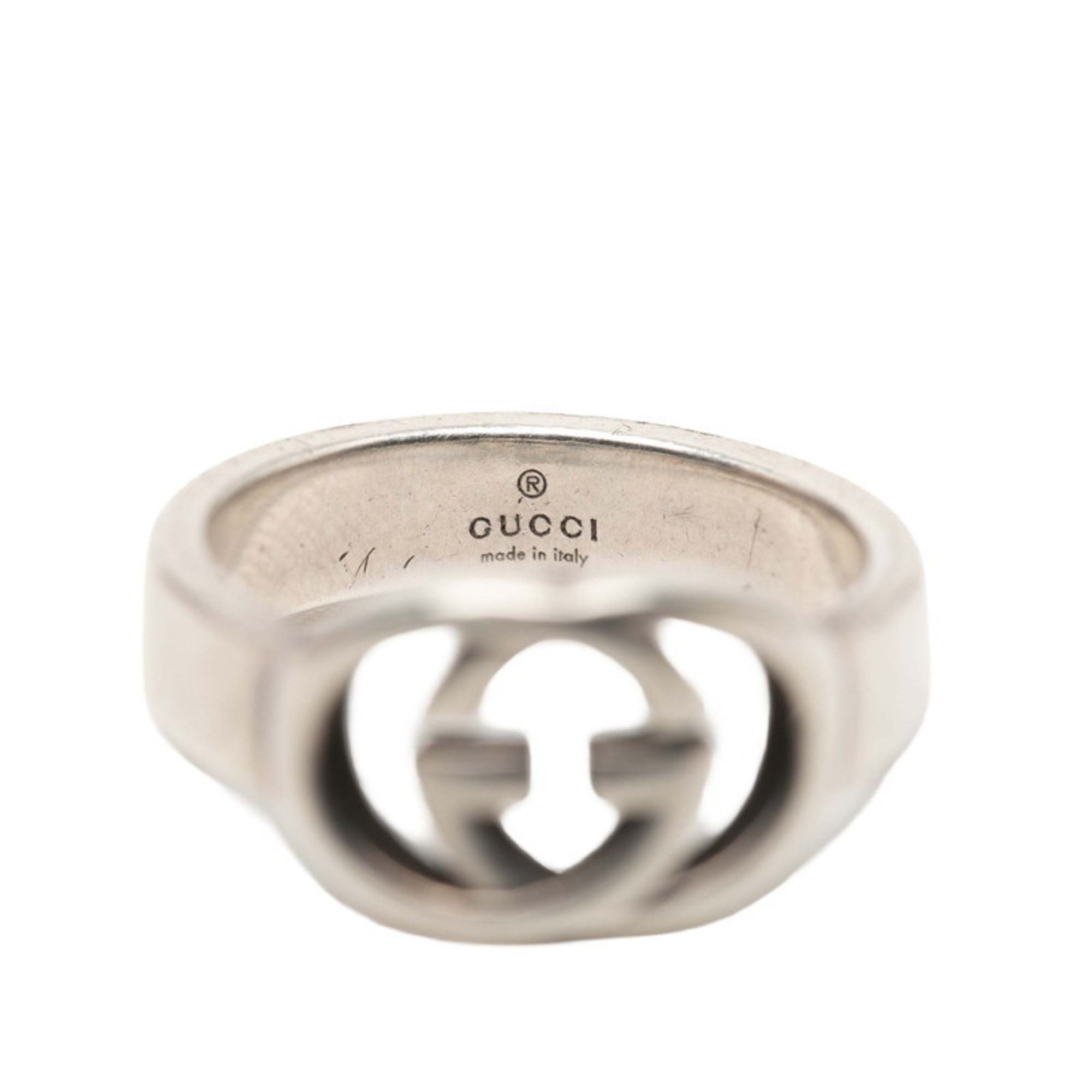 Silver 925 Band Ring (Pre-Owned) - Gucci - Modalova