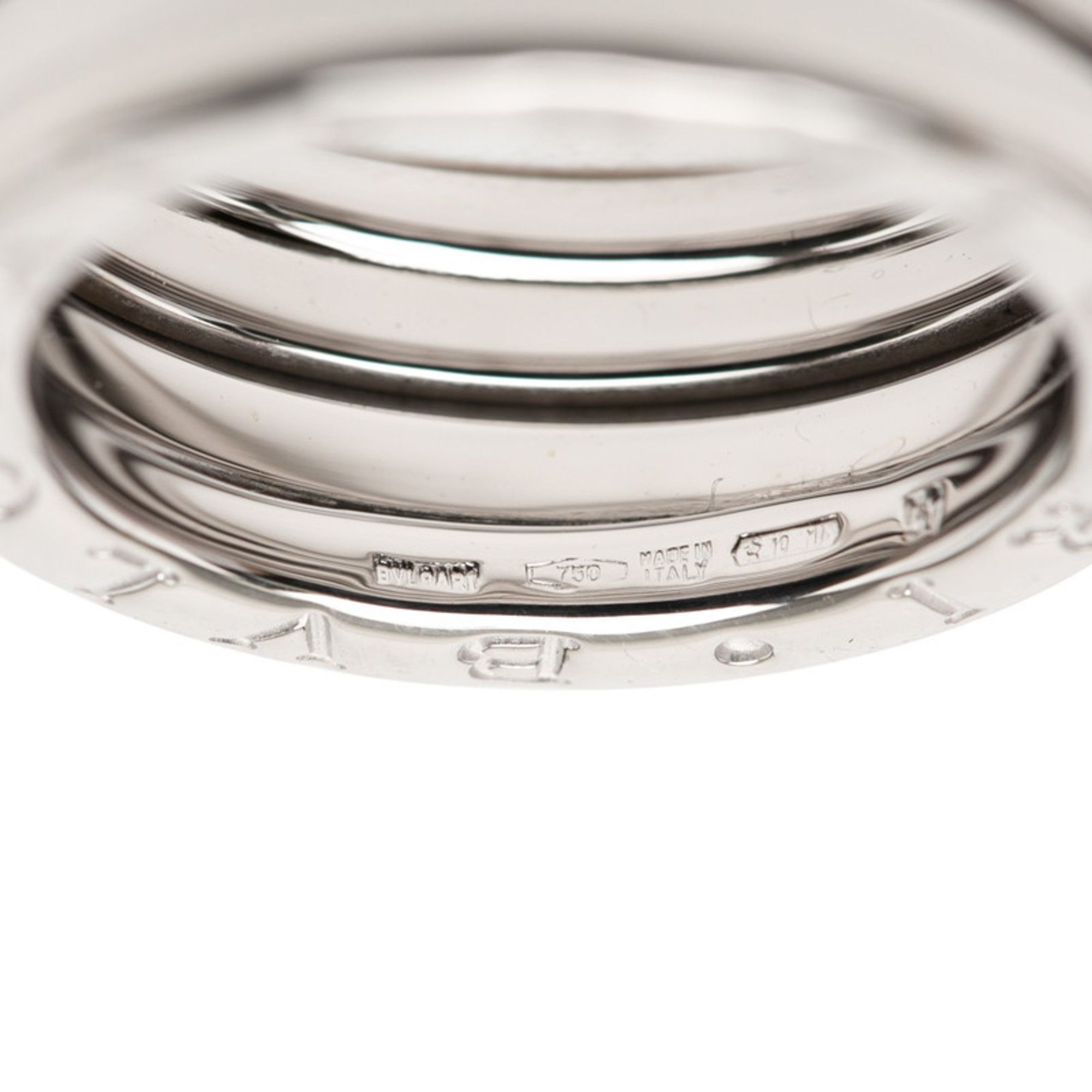White Gold (18K) Band Ring (Pre-Owned) - Bvlgari - Modalova