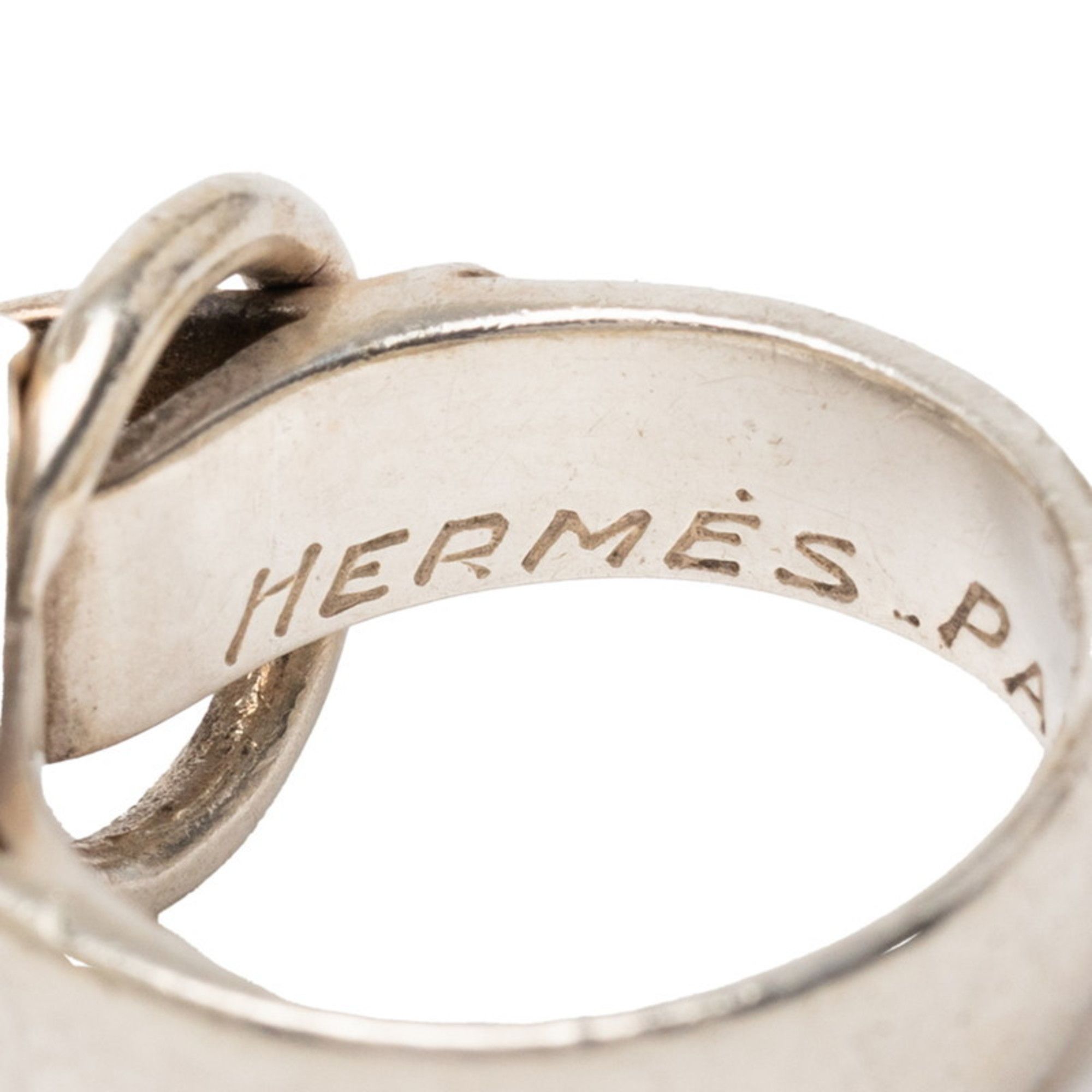 Silver 925 Band Ring (Pre-Owned) - Hermes - Modalova