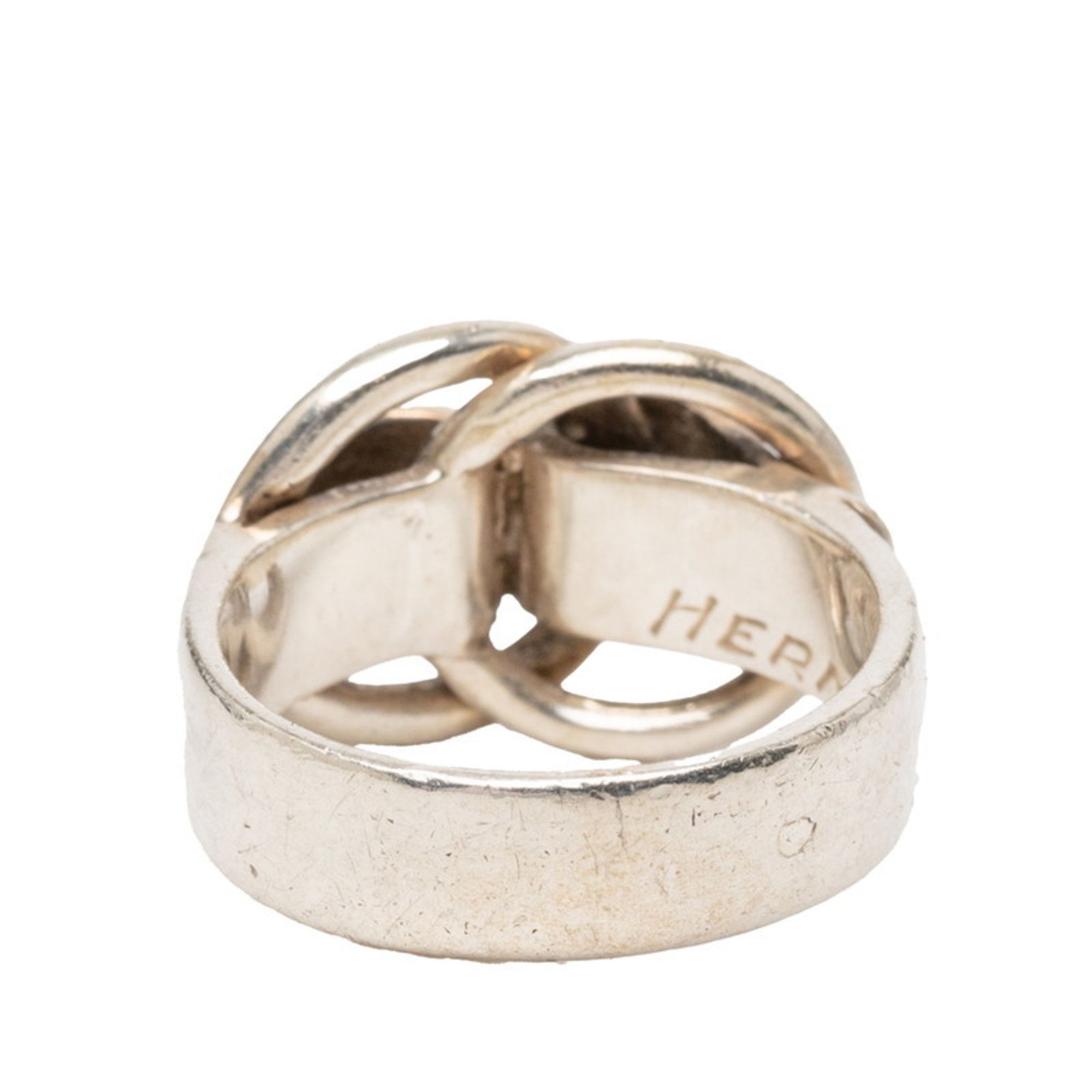 Silver 925 Band Ring (Pre-Owned) - Hermes - Modalova