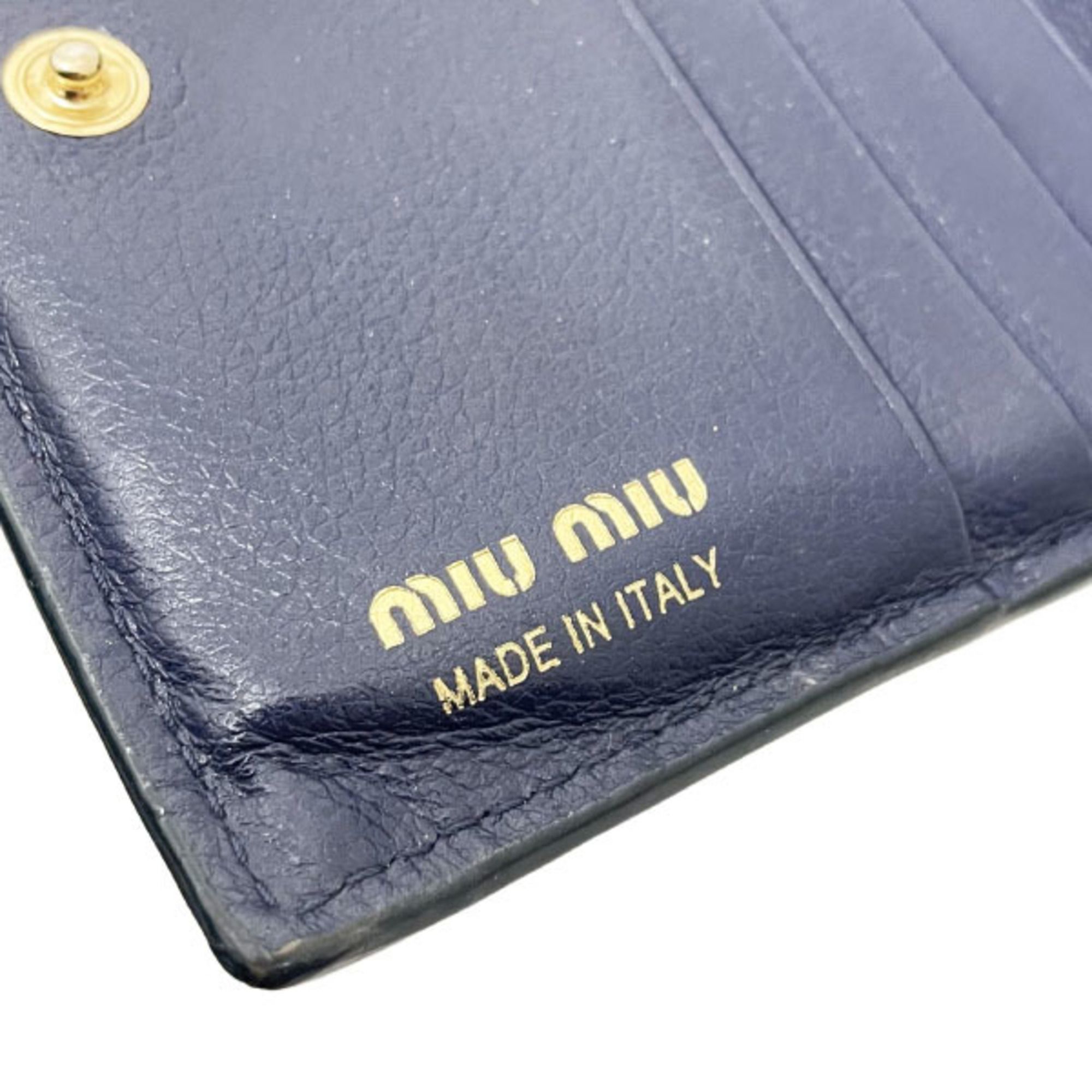 Leather Wallet (Bi-Fold) (Pre-Owned) - Miu Miu - Modalova