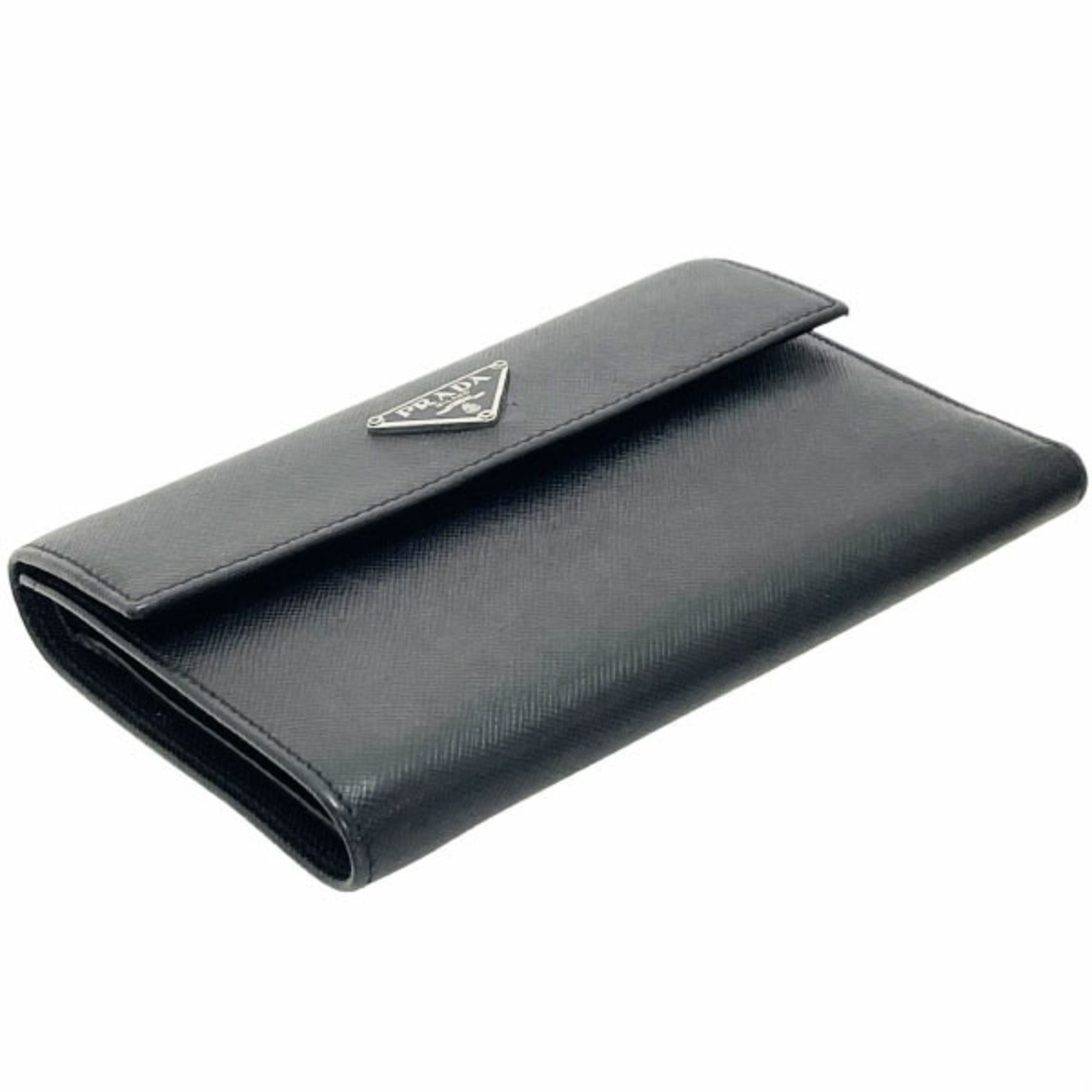 Saffiano Saffiano Wallet (Tri-Fold) (Pre-Owned) - Prada - Modalova