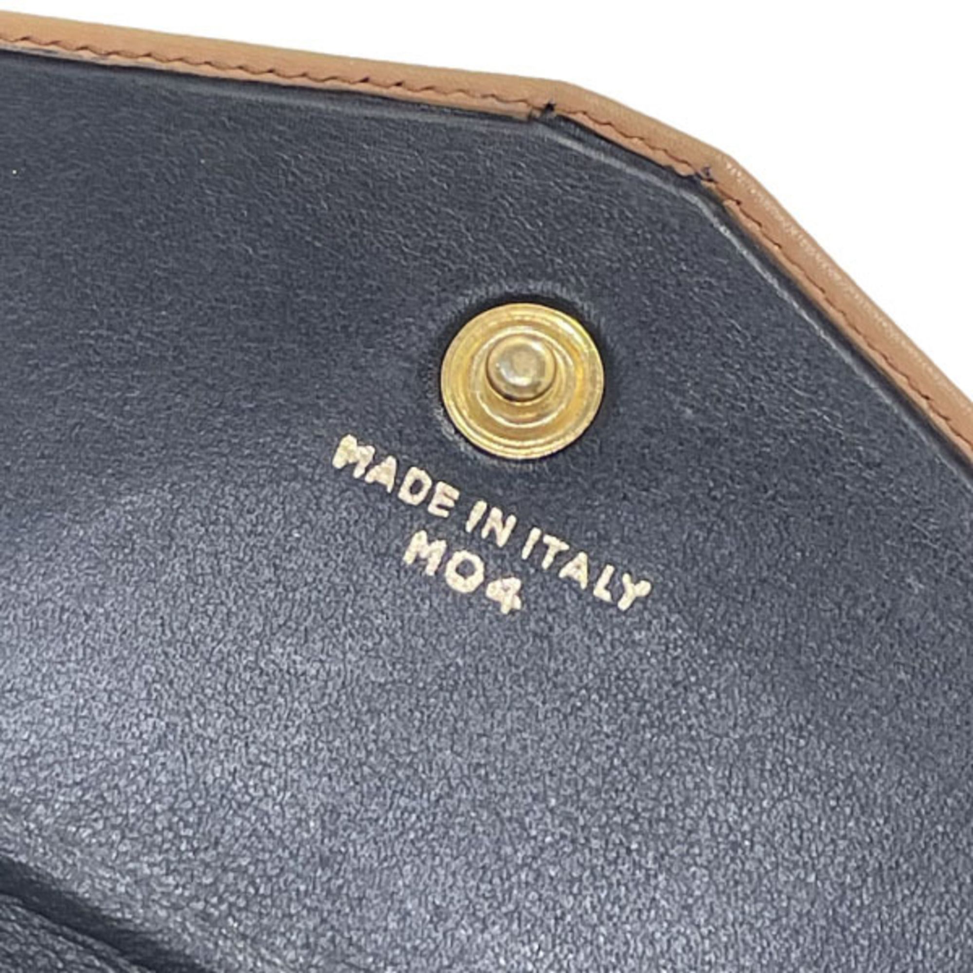 Leather Long Wallet (Bi-Fold) (Pre-Owned) - Celine - Modalova
