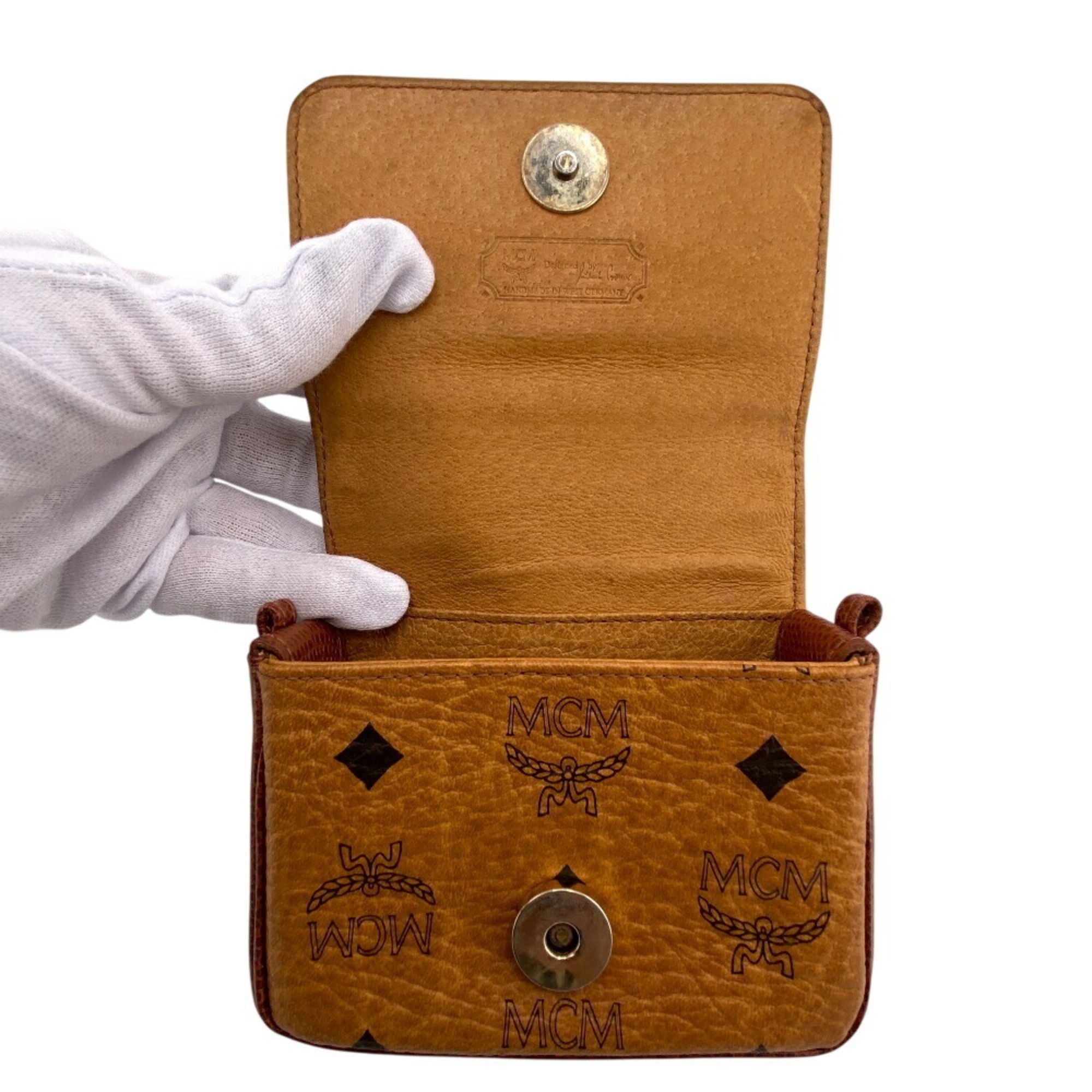 Mcm Brown Leather Pouch (Pre-Owned) - MCM - Modalova