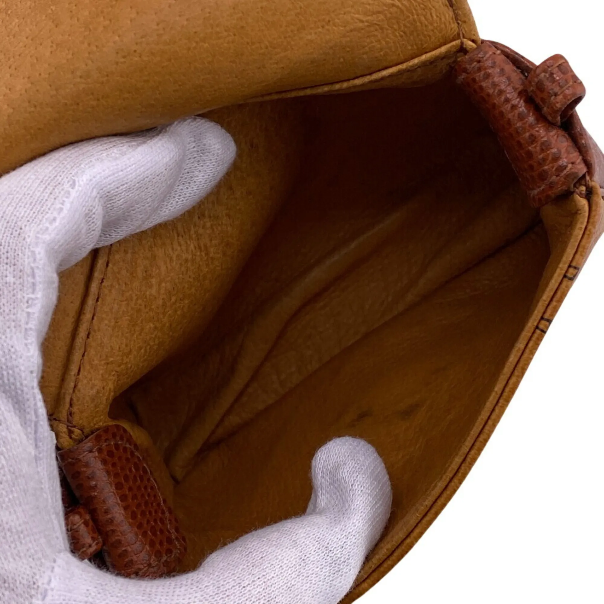 Mcm Brown Leather Pouch (Pre-Owned) - MCM - Modalova