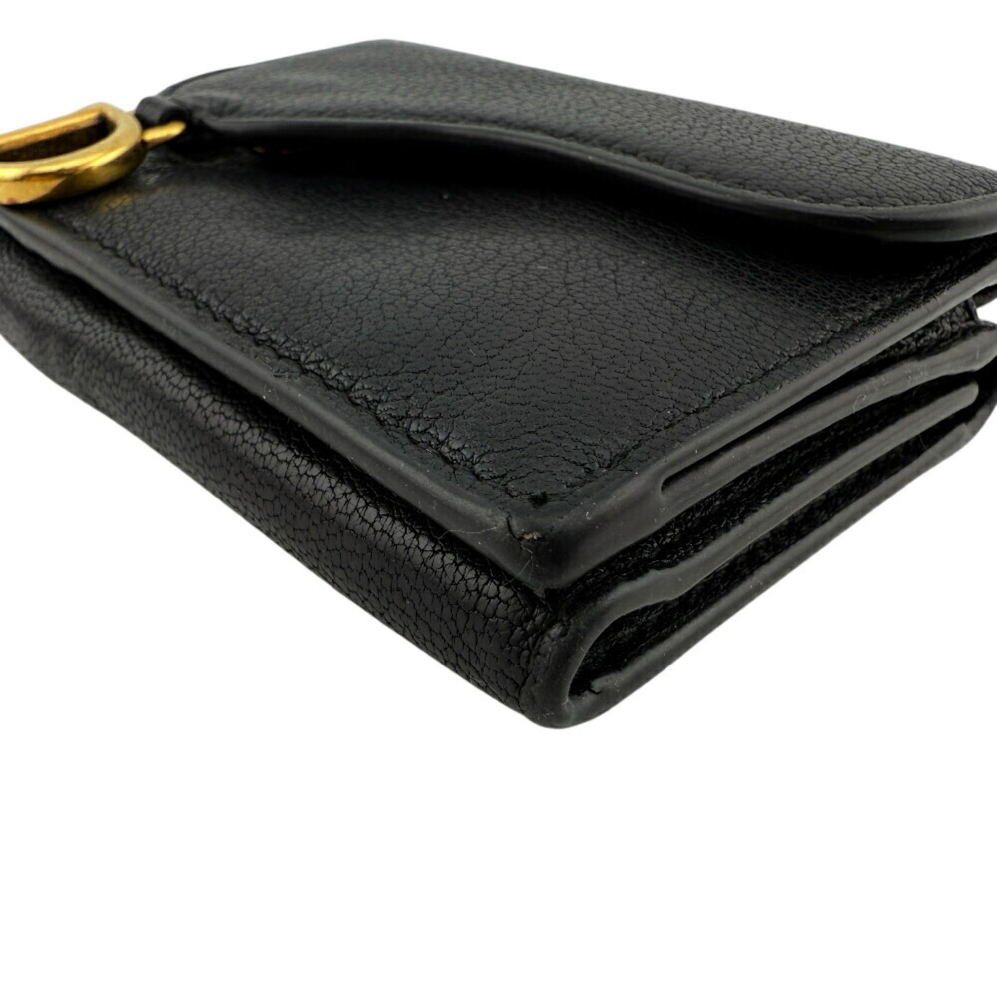 Leather Wallet (Tri-Fold) (Pre-Owned) - Christian Dior - Modalova
