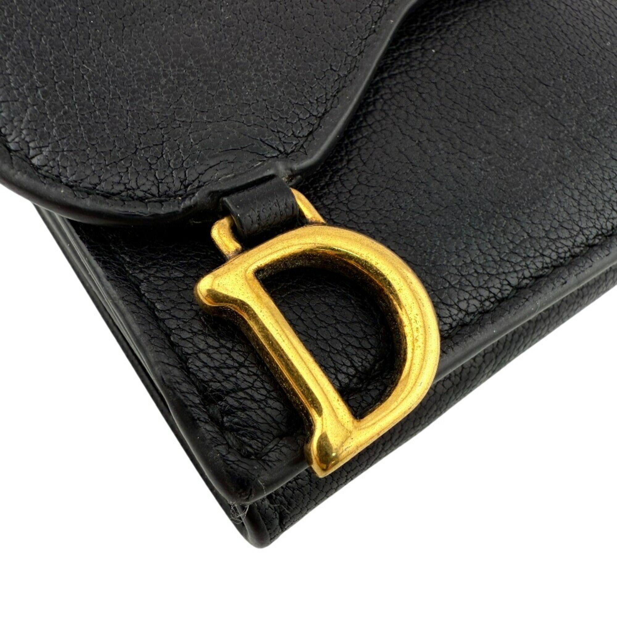 Leather Wallet (Tri-Fold) (Pre-Owned) - Christian Dior - Modalova