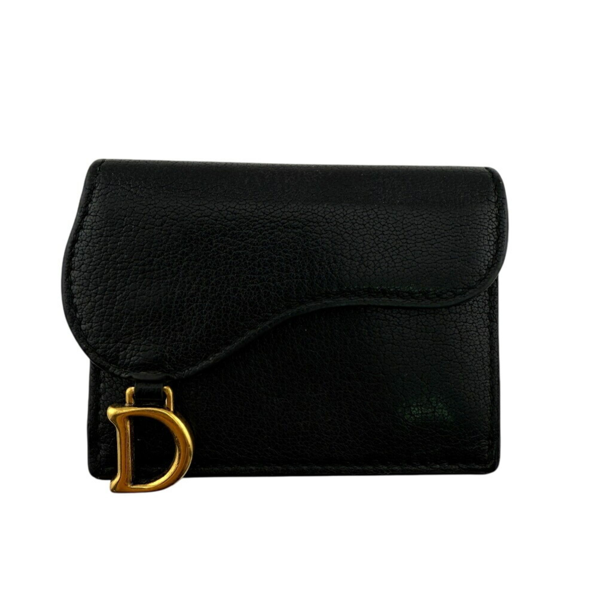 Leather Wallet (Tri-Fold) (Pre-Owned) - Christian Dior - Modalova