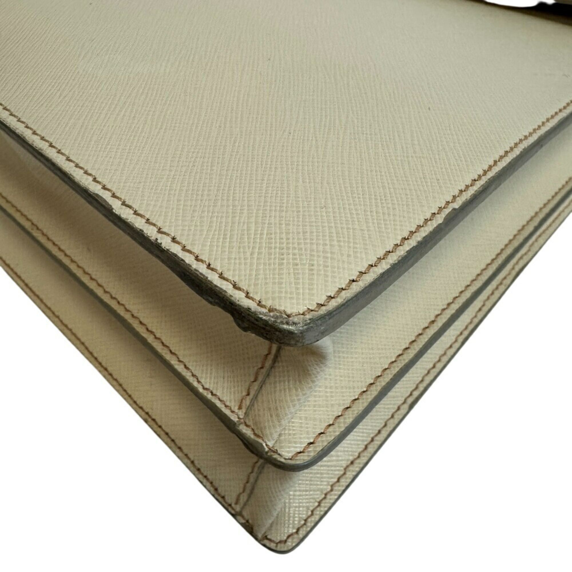 Leather Briefcase (Pre-Owned) - Prada - Modalova