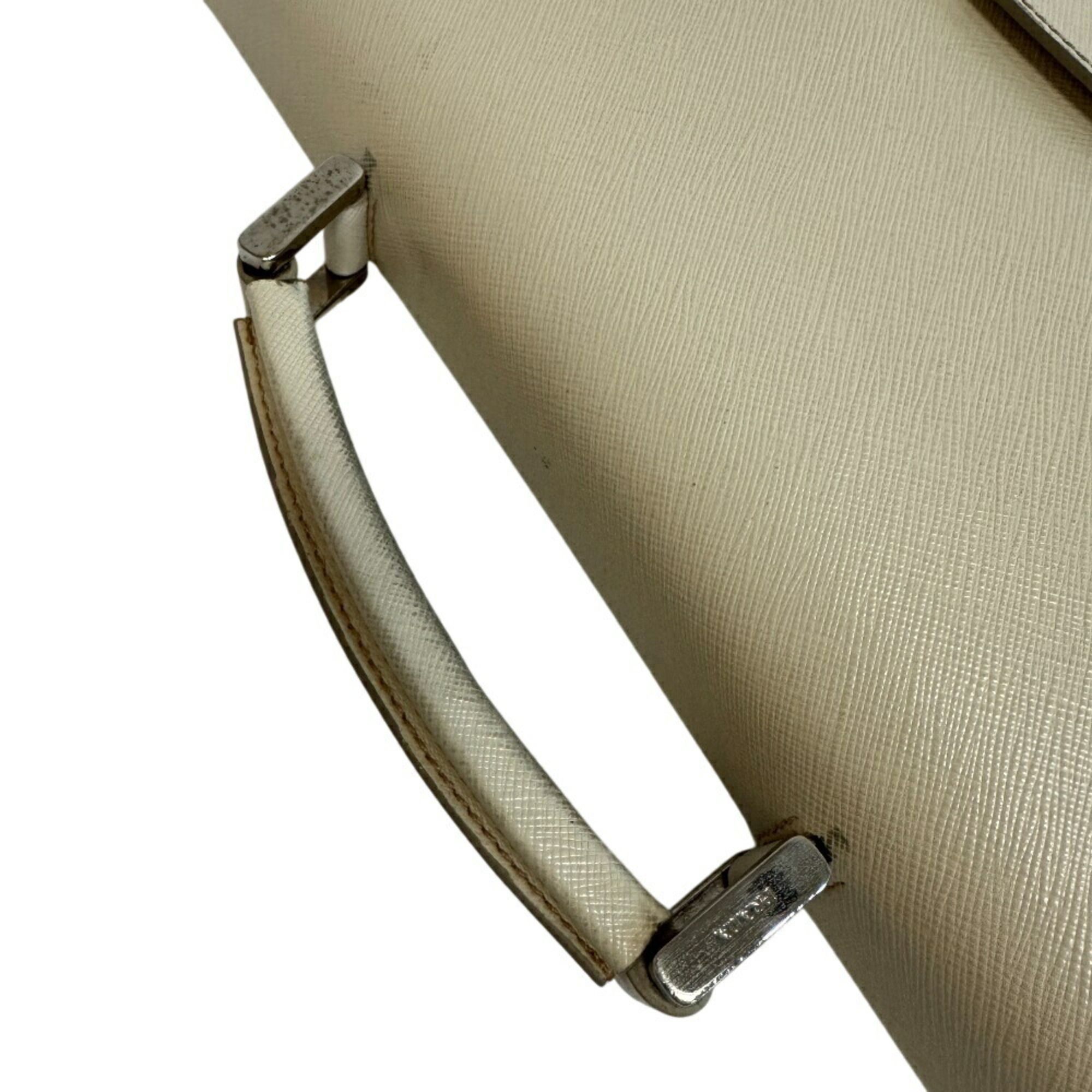 Leather Briefcase (Pre-Owned) - Prada - Modalova