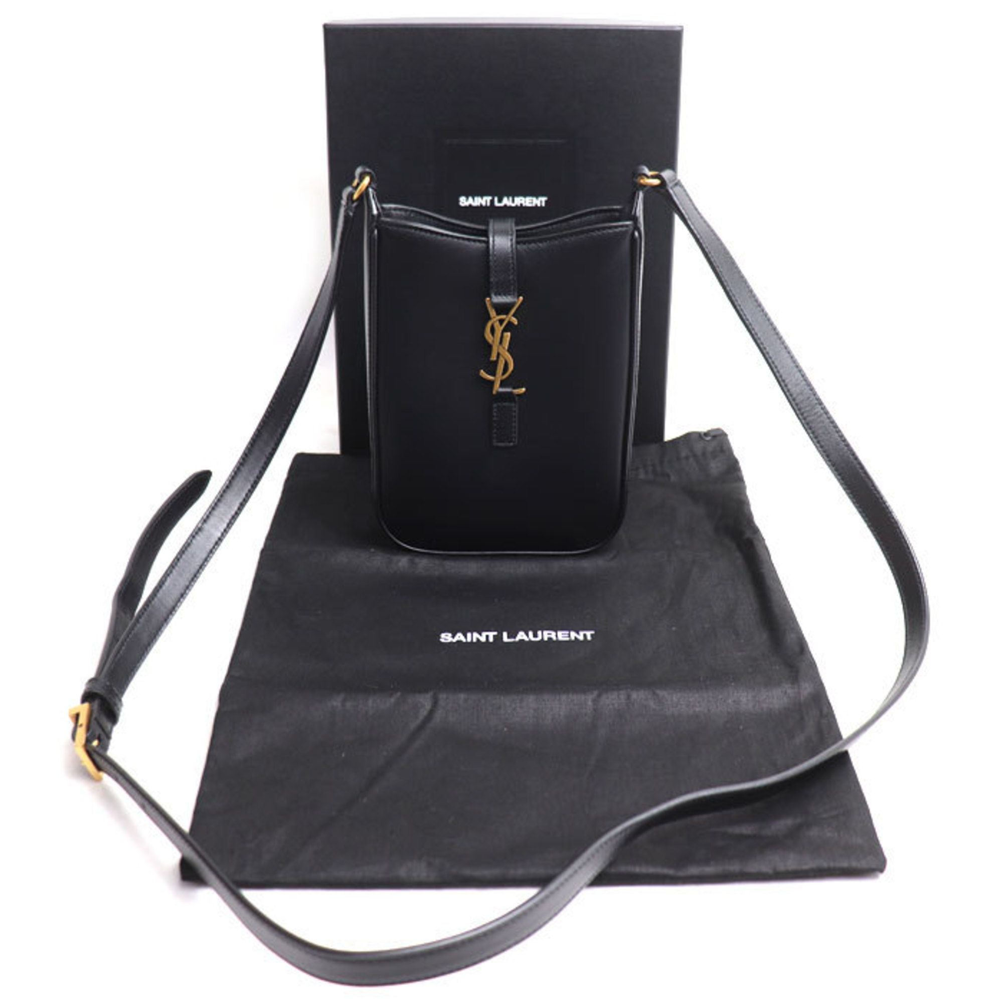 Leather Shoulder Bag (Pre-Owned) - Saint Laurent - Modalova