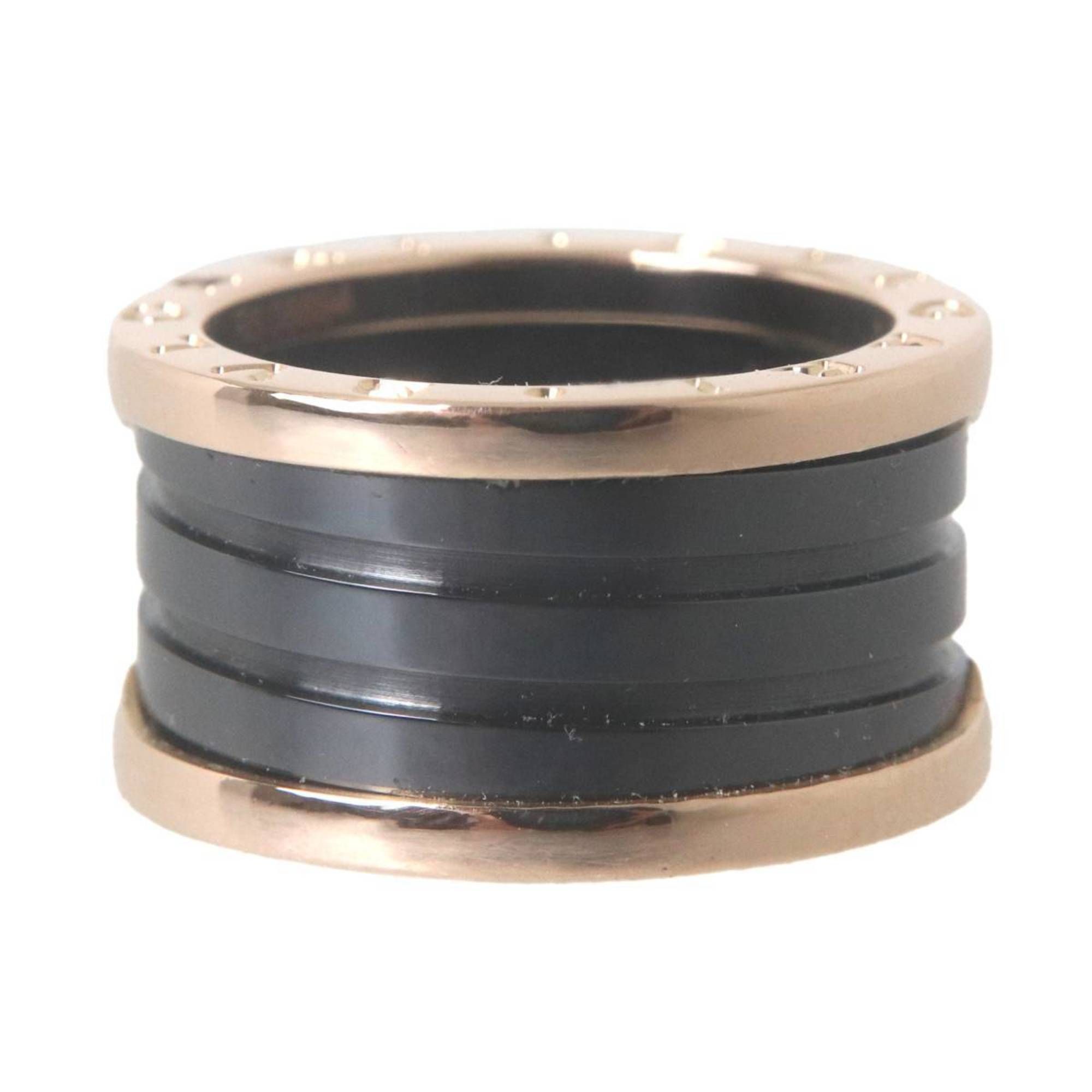 B.Zero1 Pink Gold (18K) Ceramic Band Ring (Pre-Owned) - Bvlgari - Modalova