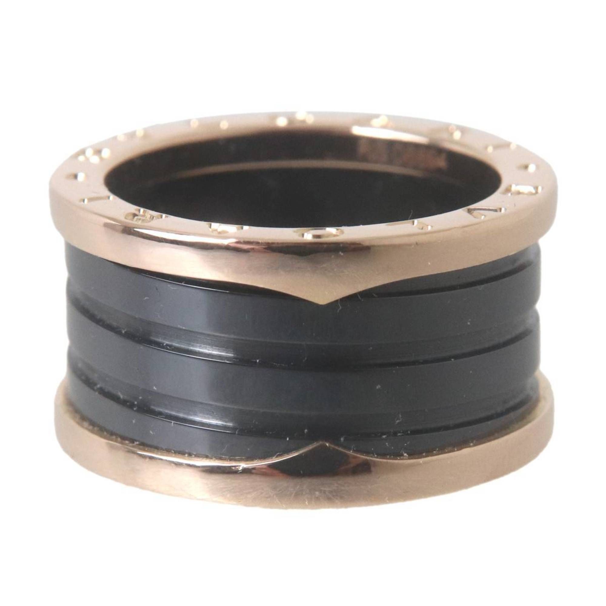 B.Zero1 Pink Gold (18K) Ceramic Band Ring (Pre-Owned) - Bvlgari - Modalova