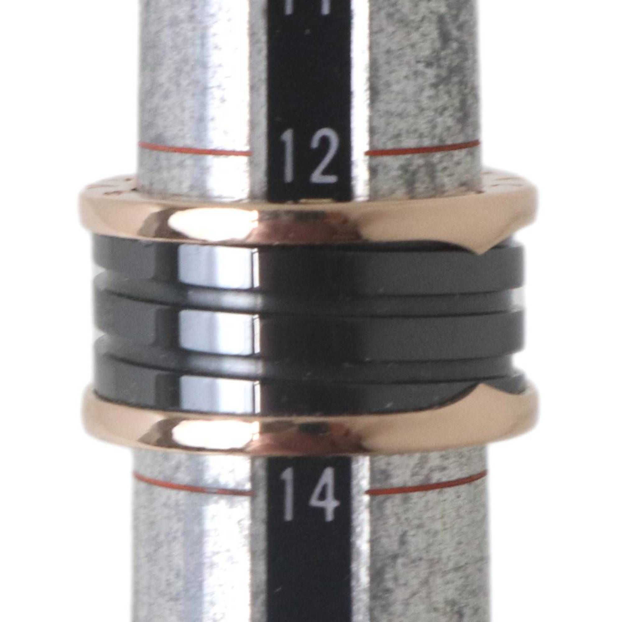 B.Zero1 Pink Gold (18K) Ceramic Band Ring (Pre-Owned) - Bvlgari - Modalova
