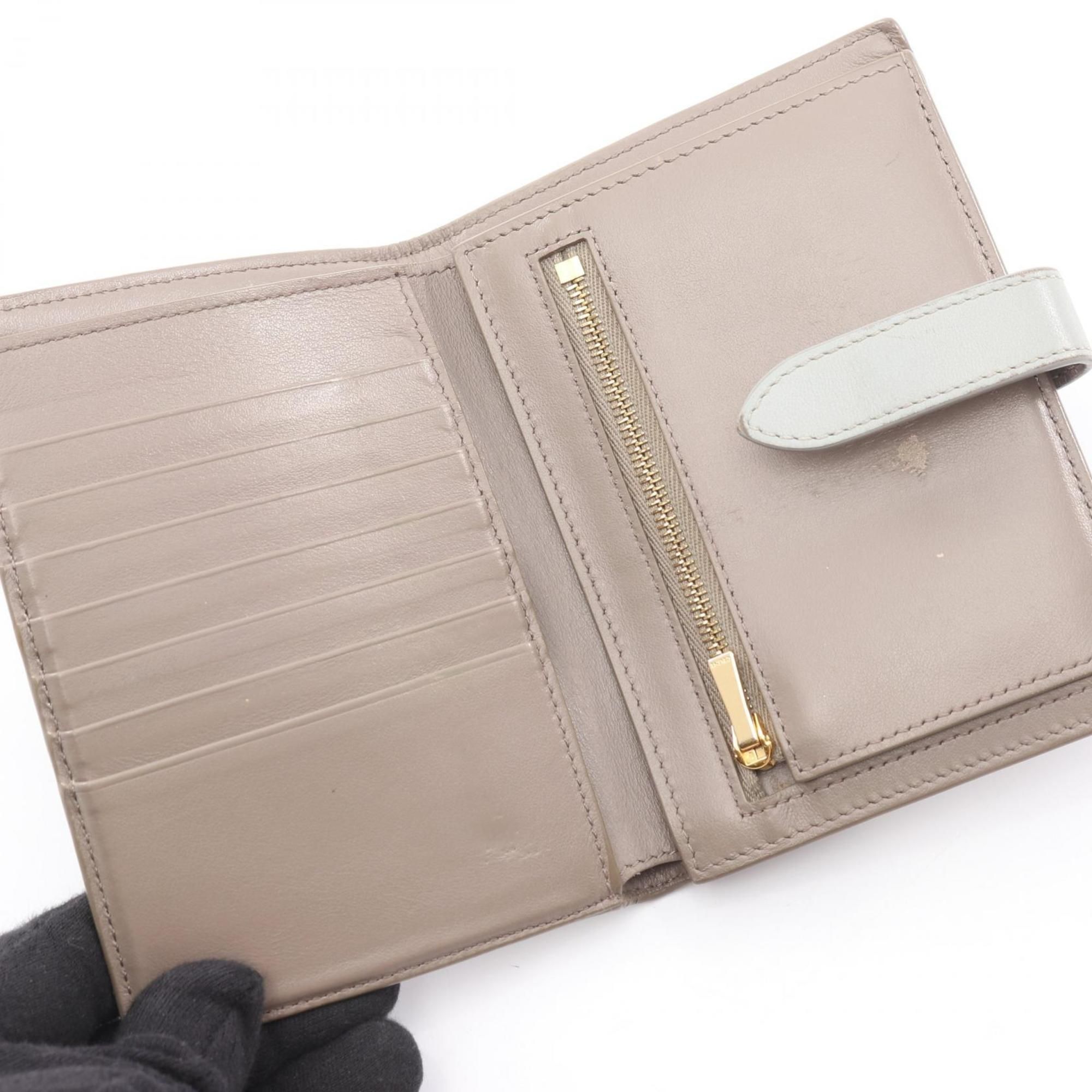 Leather Wallet (Bi-Fold) (Pre-Owned) - Celine - Modalova