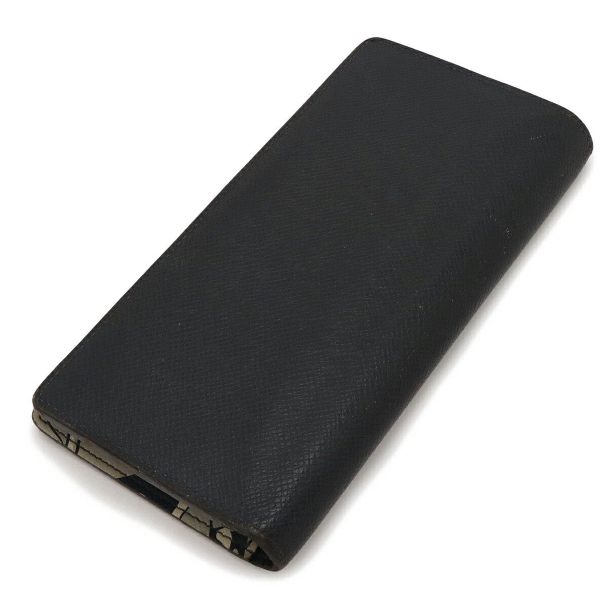 Taiga Leather Long Wallet (Bi-Fold) (Pre-Owned) - Louis Vuitton - Modalova