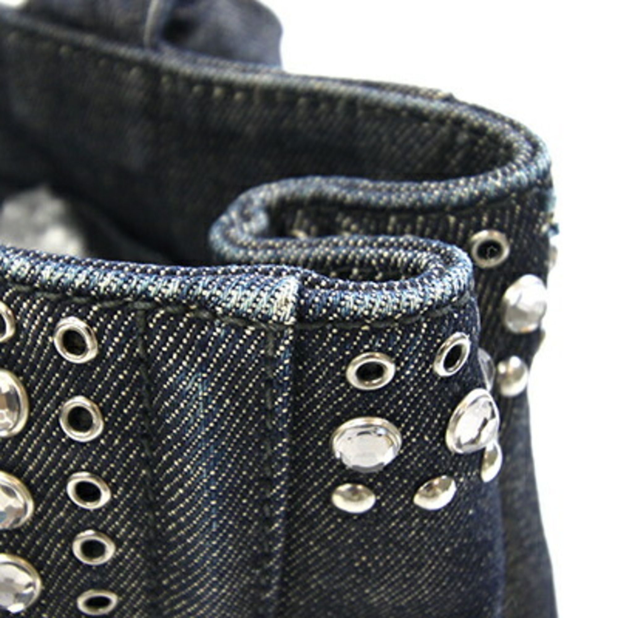 Denim Handbag Shoulder Bag (Pre-Owned) - Prada - Modalova