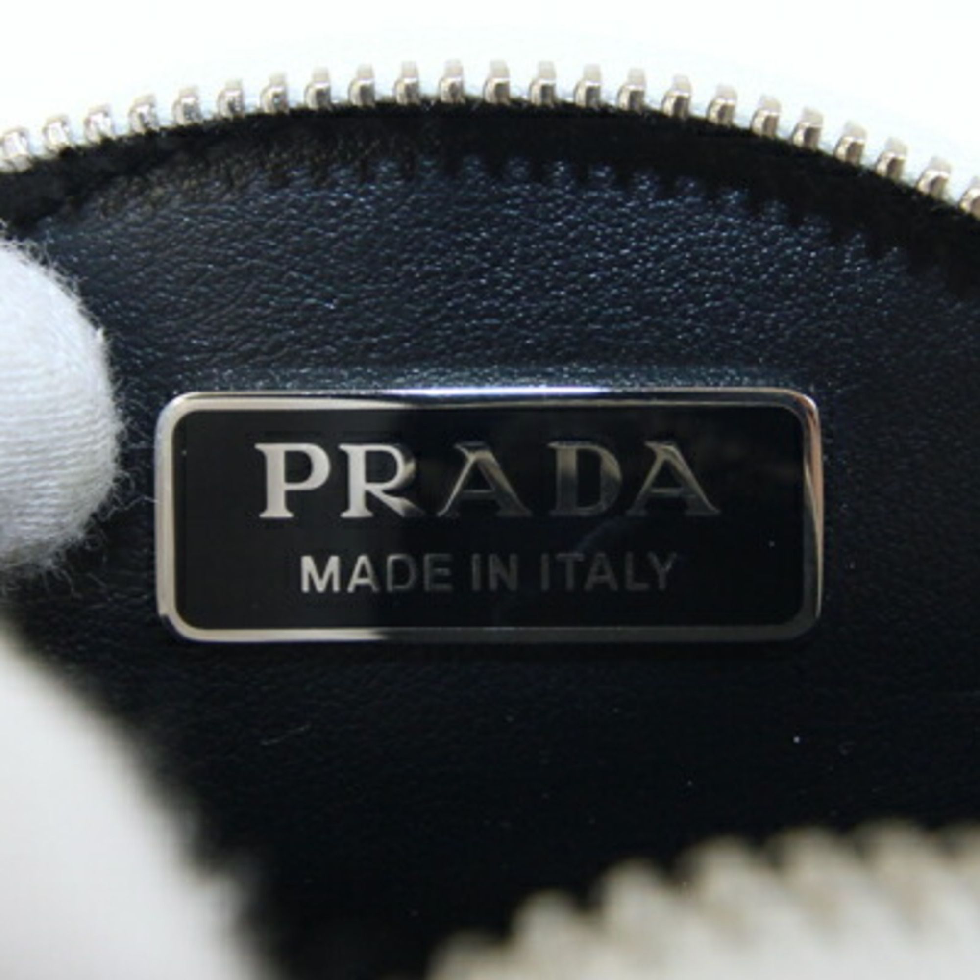 Leather Pouch (Pre-Owned) - Prada - Modalova