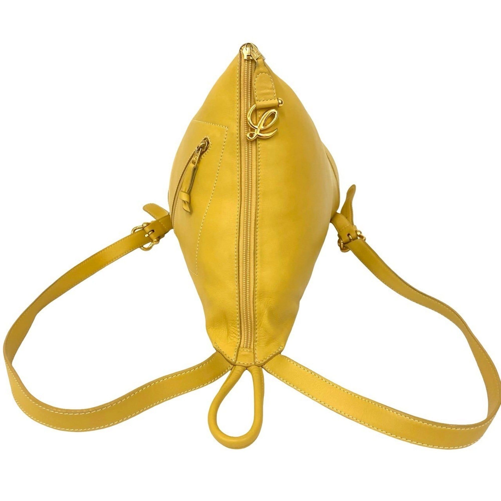 Leather Backpack Pouch (Pre-Owned) - Loewe - Modalova