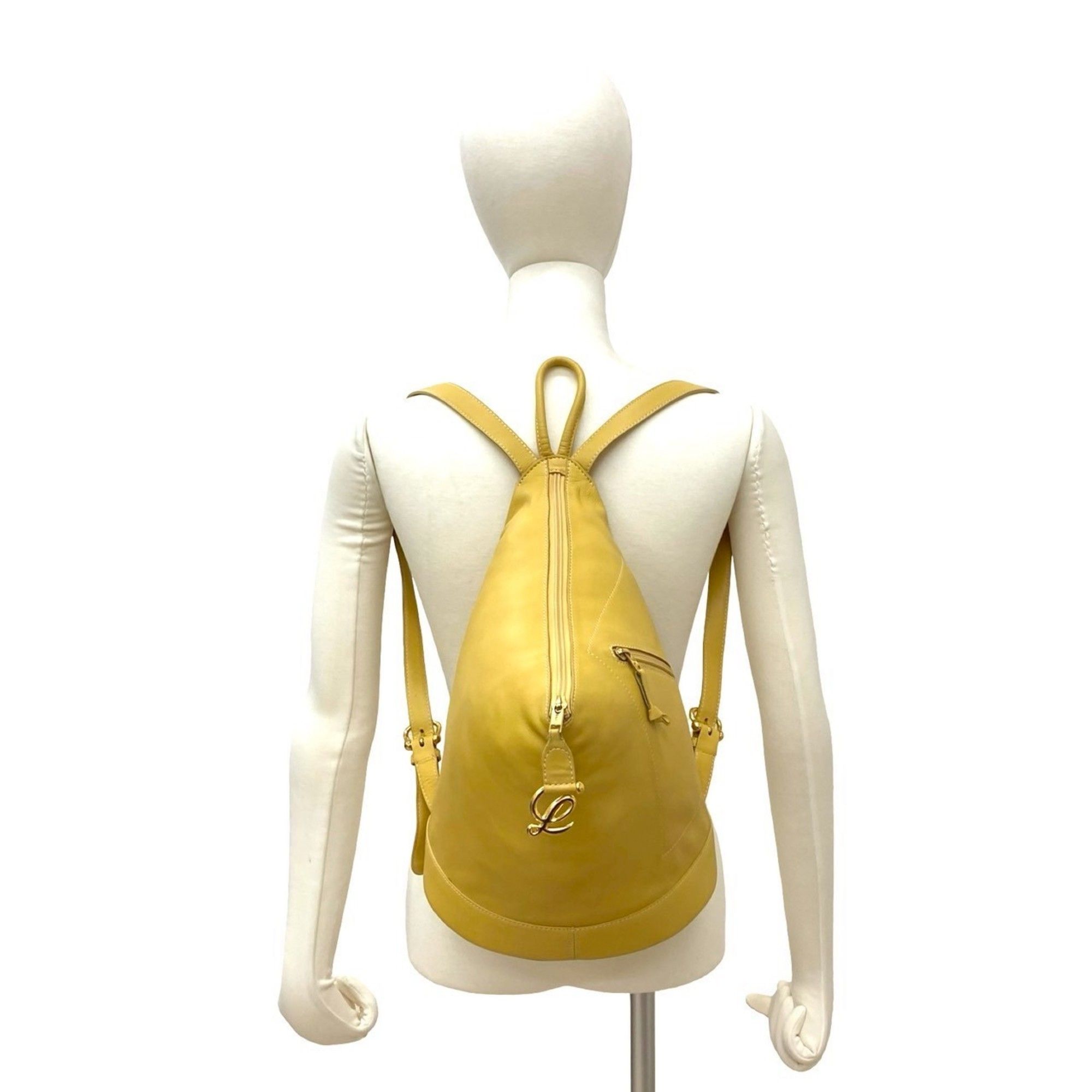Leather Backpack Pouch (Pre-Owned) - Loewe - Modalova