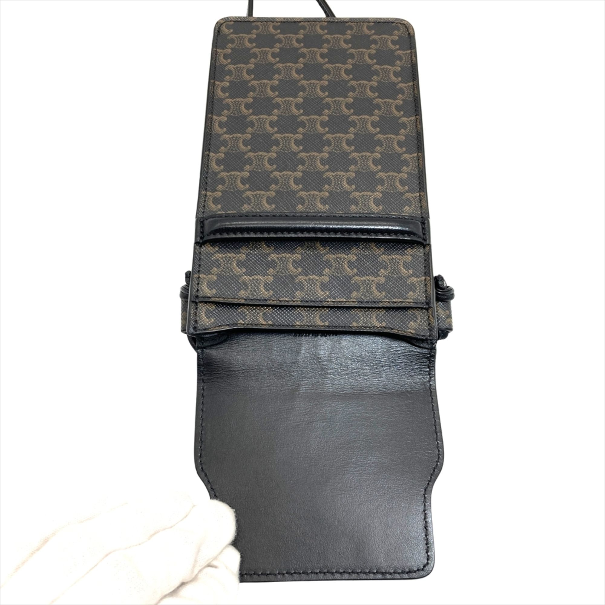 Canvas Leather Pouch Shoulder Bag (Pre-Owned) - Celine - Modalova