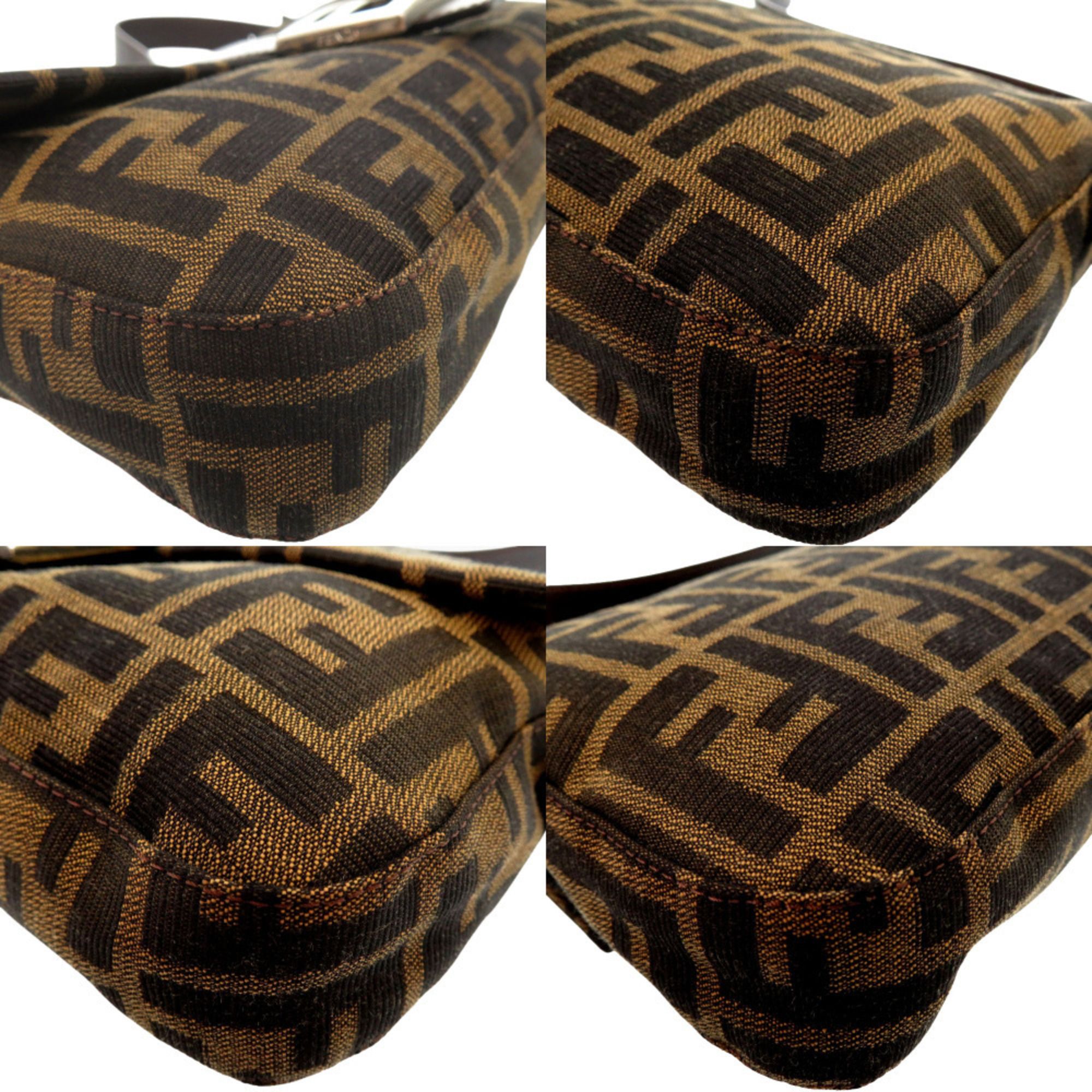 Leather Nylon Handbag (Pre-Owned) - Fendi - Modalova