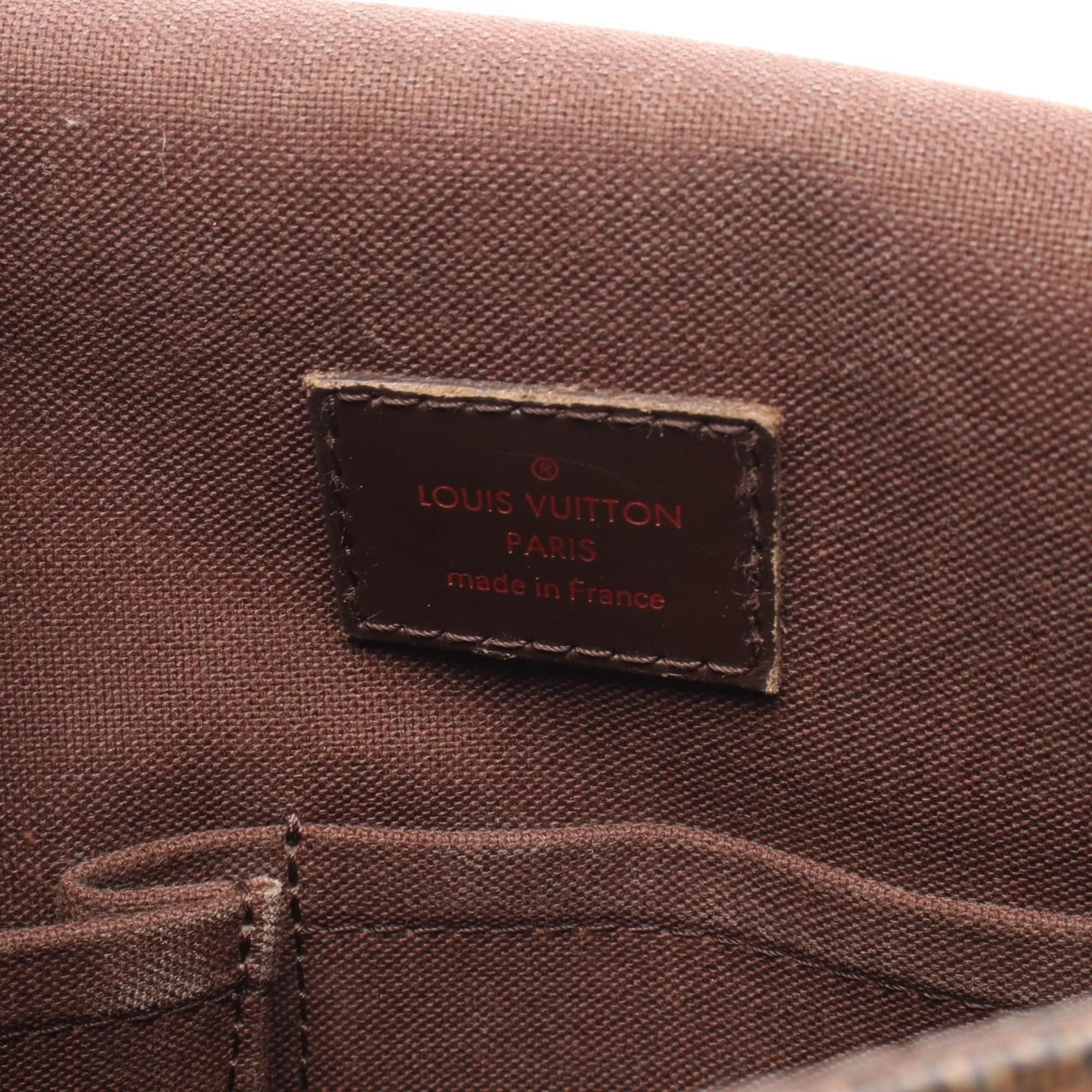 Coated Canvas Leather Handbag Shoulder Bag (Pre-Owned) - Louis Vuitton - Modalova