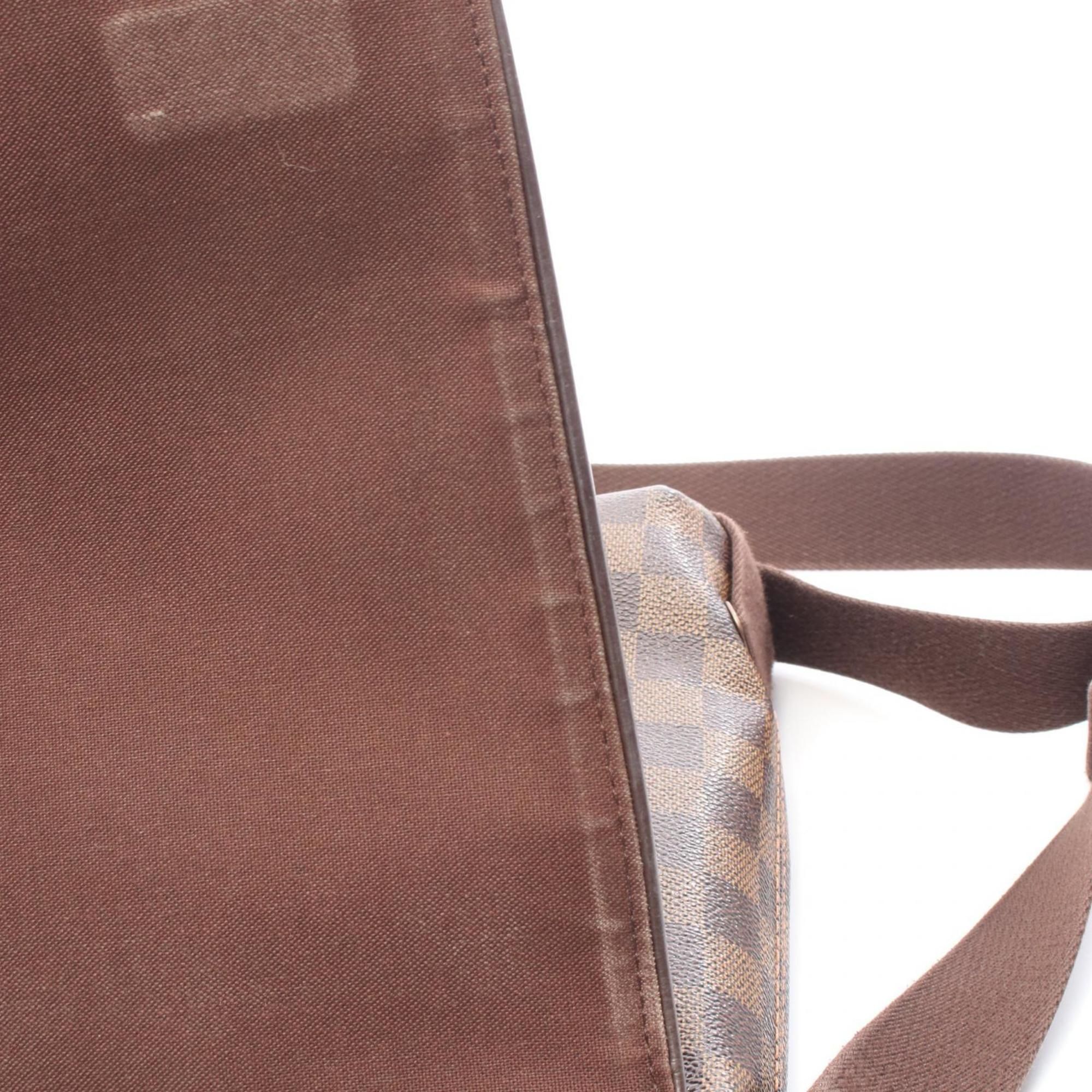 Coated Canvas Leather Handbag Shoulder Bag (Pre-Owned) - Louis Vuitton - Modalova