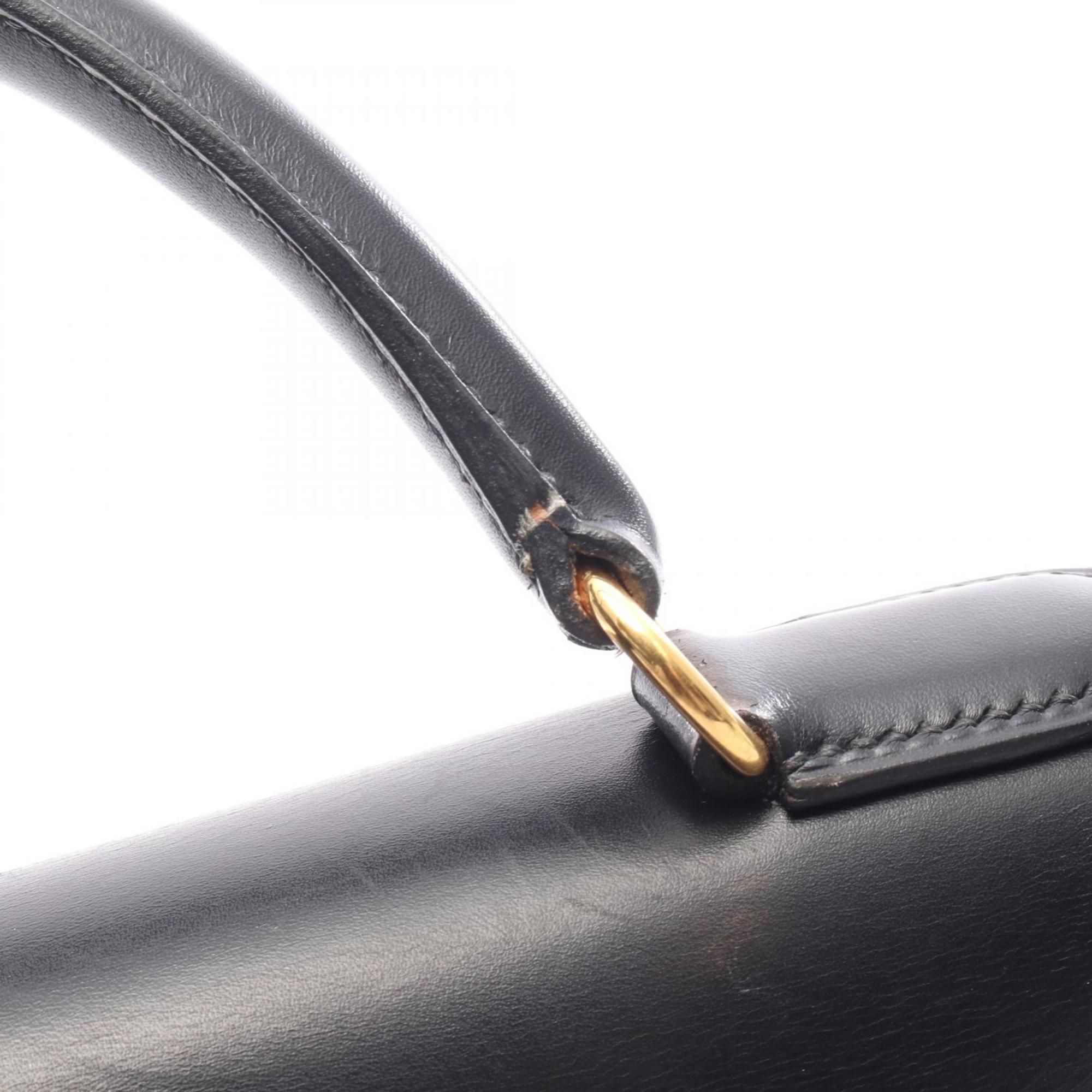 Box Calf Leather Handbag (Pre-Owned) - Hermes - Modalova