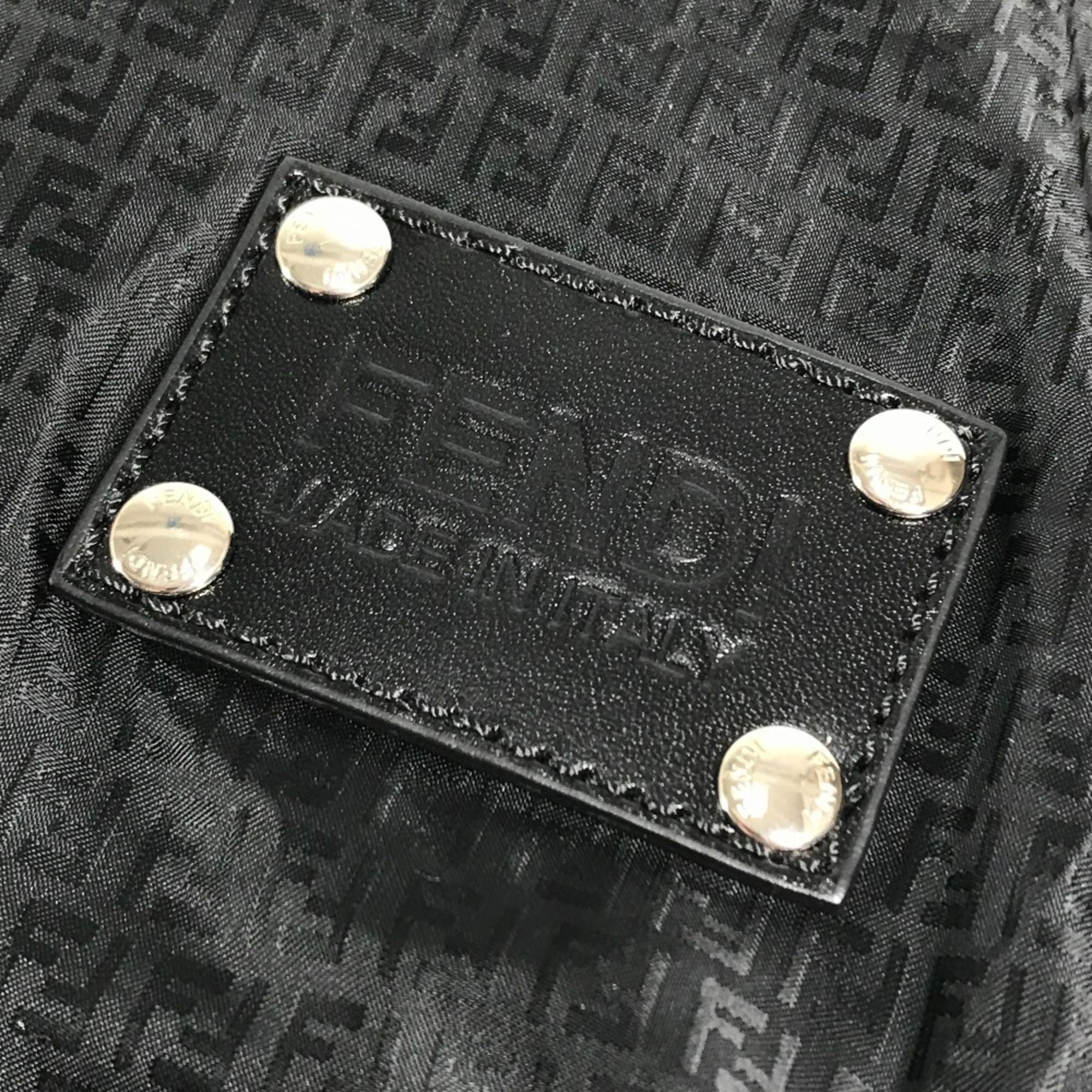 Leather Nylon Shoulder Bag (Pre-Owned) - Fendi - Modalova