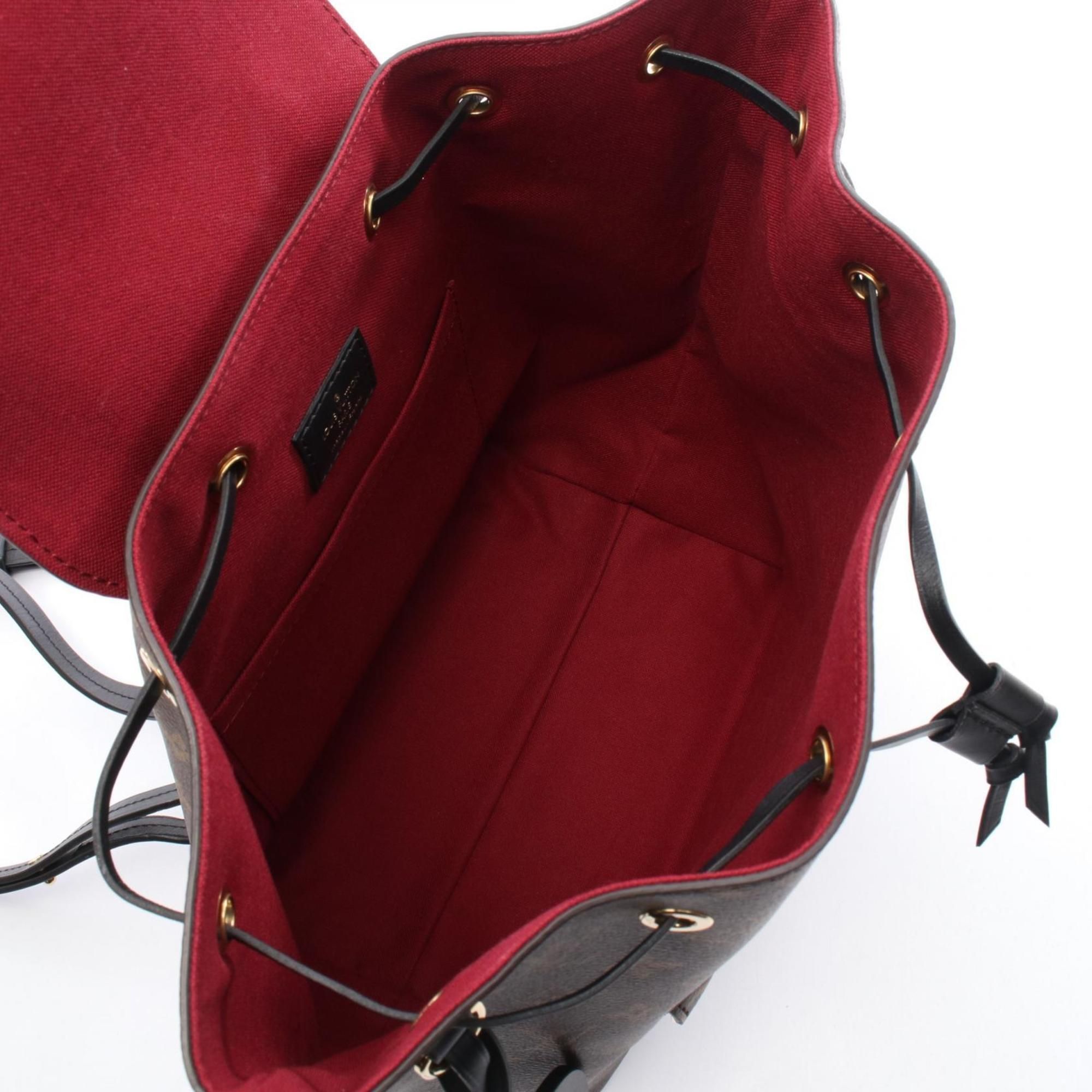 Coated Canvas Leather Backpack Handbag (Pre-Owned) - Louis Vuitton - Modalova