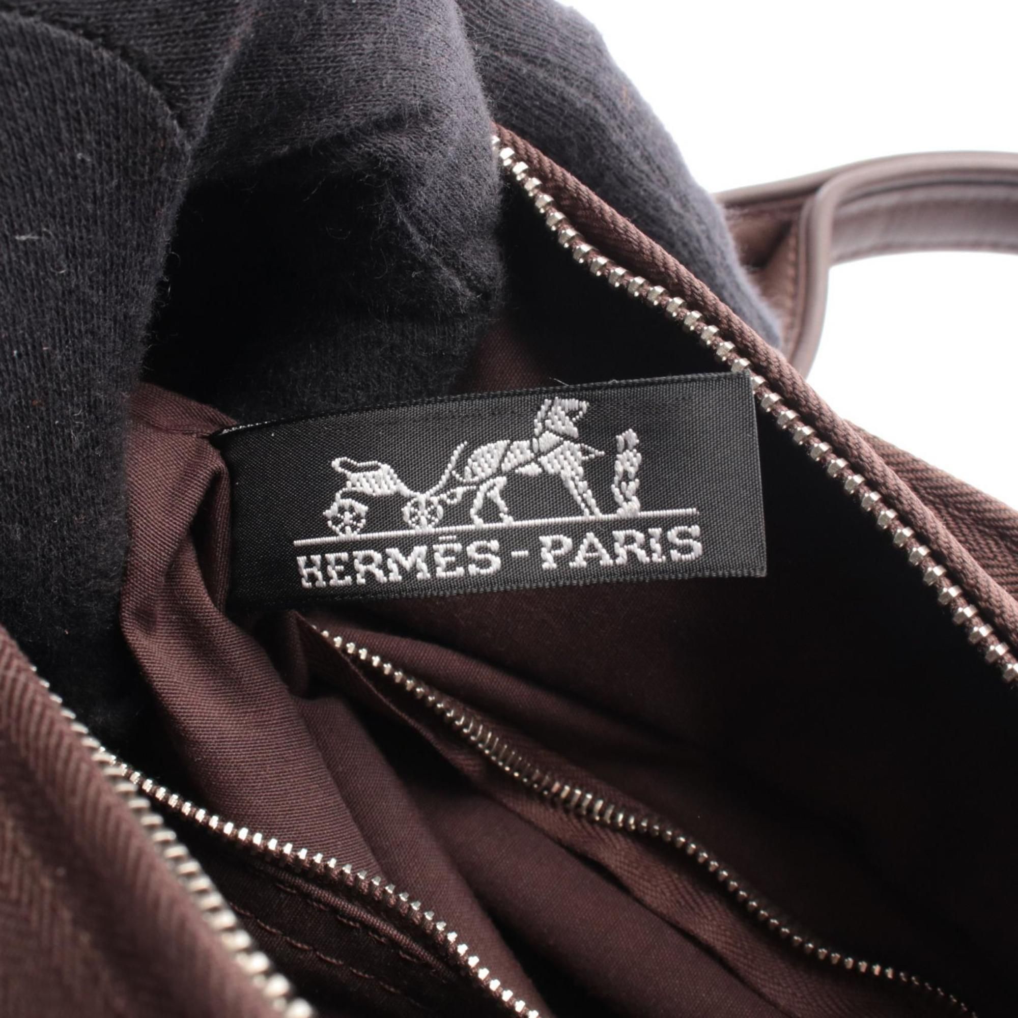 Canvas Leather Handbag (Pre-Owned) - Hermes - Modalova