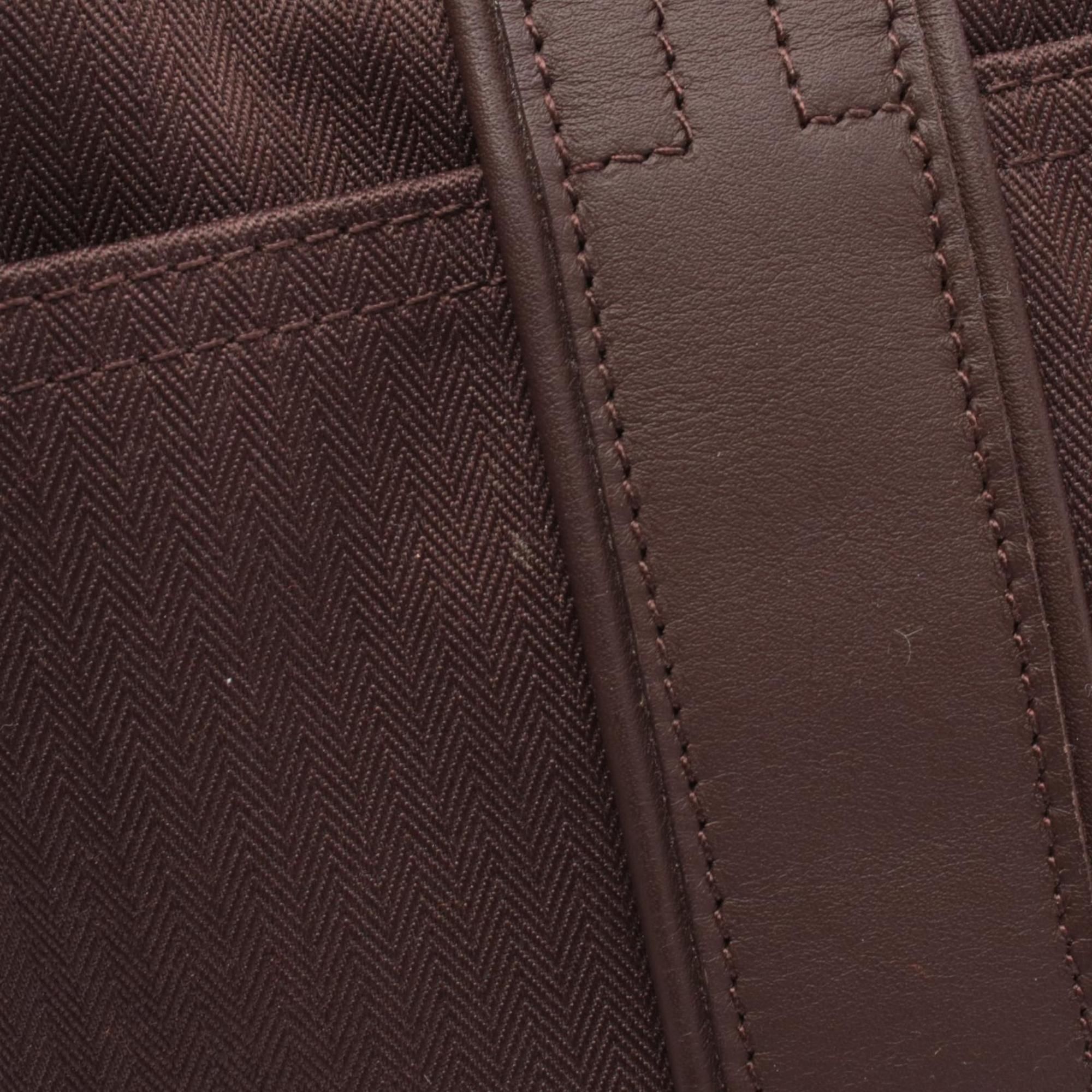 Canvas Leather Handbag (Pre-Owned) - Hermes - Modalova