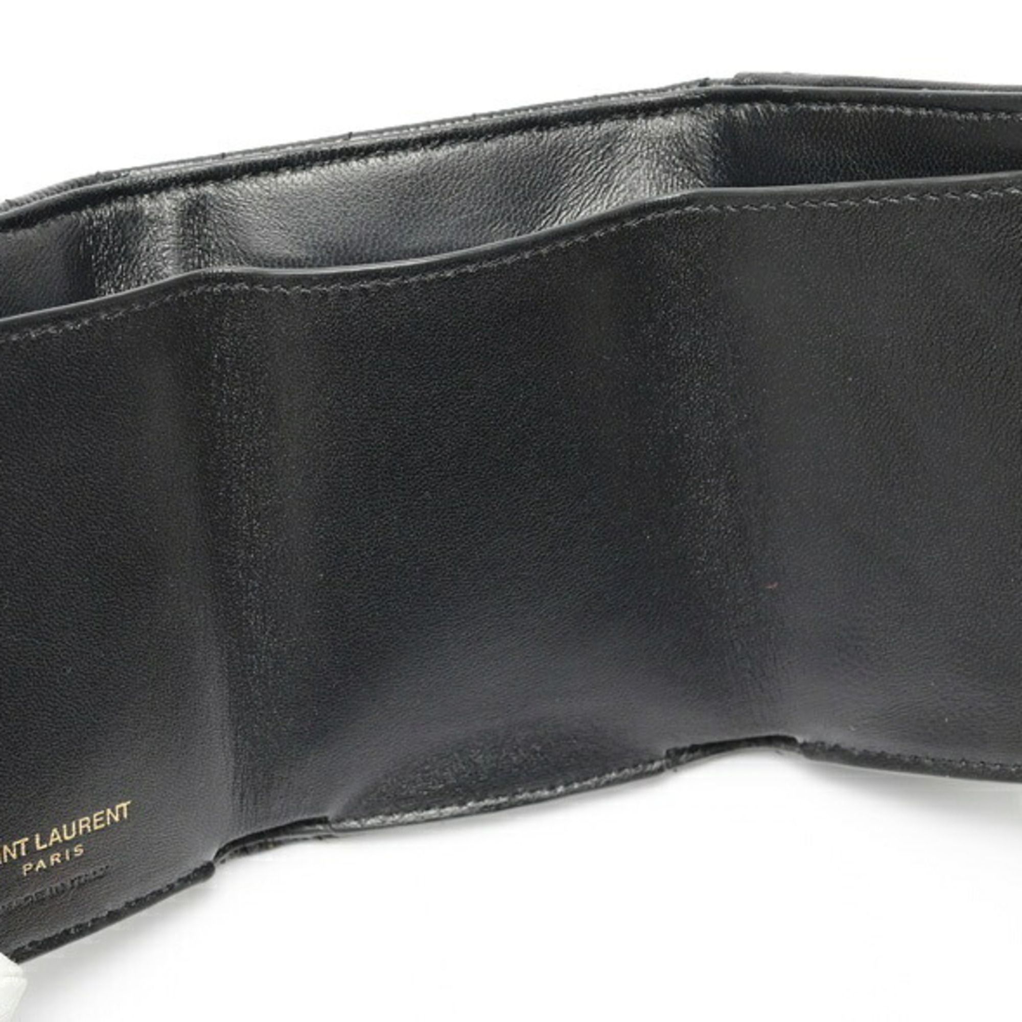 Leather Wallet (Tri-Fold) (Pre-Owned) - Saint Laurent - Modalova