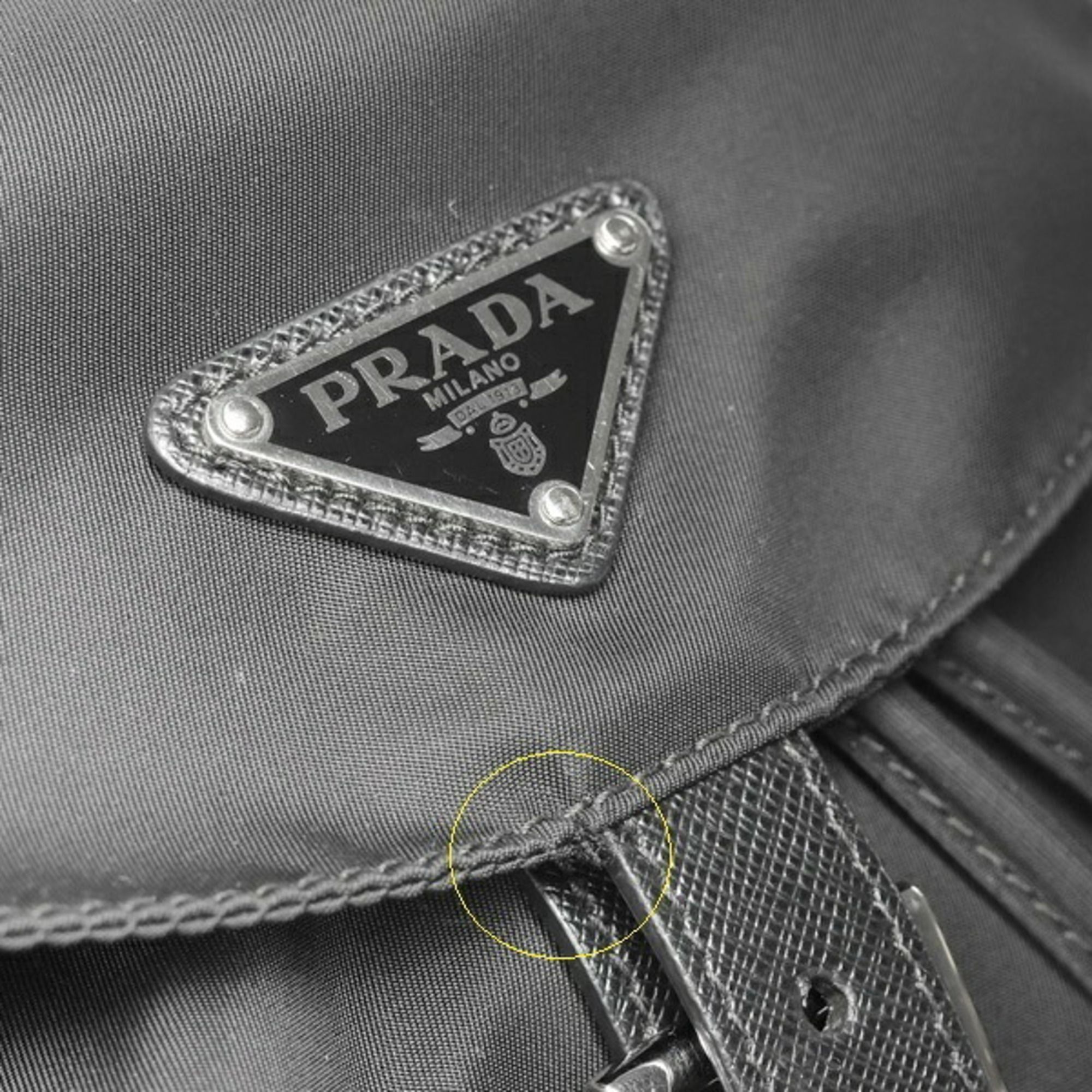 Nylon Backpack (Pre-Owned) - Prada - Modalova