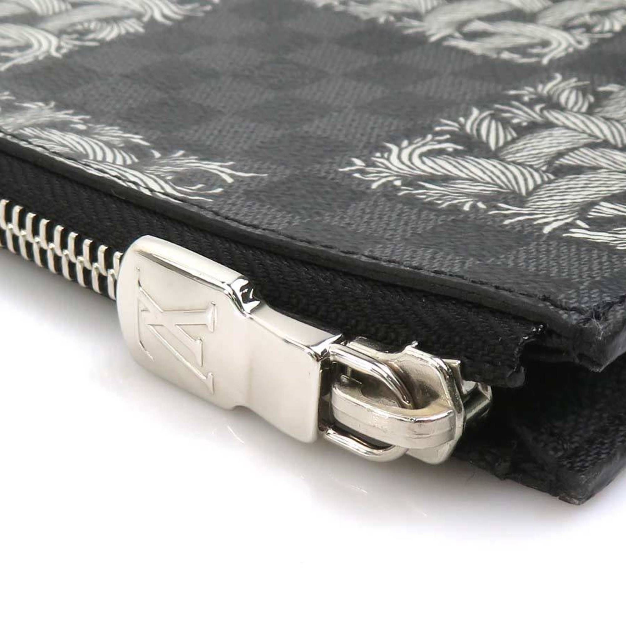 Damier Graphite Clutch Bag Pochette (Pre-Owned) - Louis Vuitton - Modalova