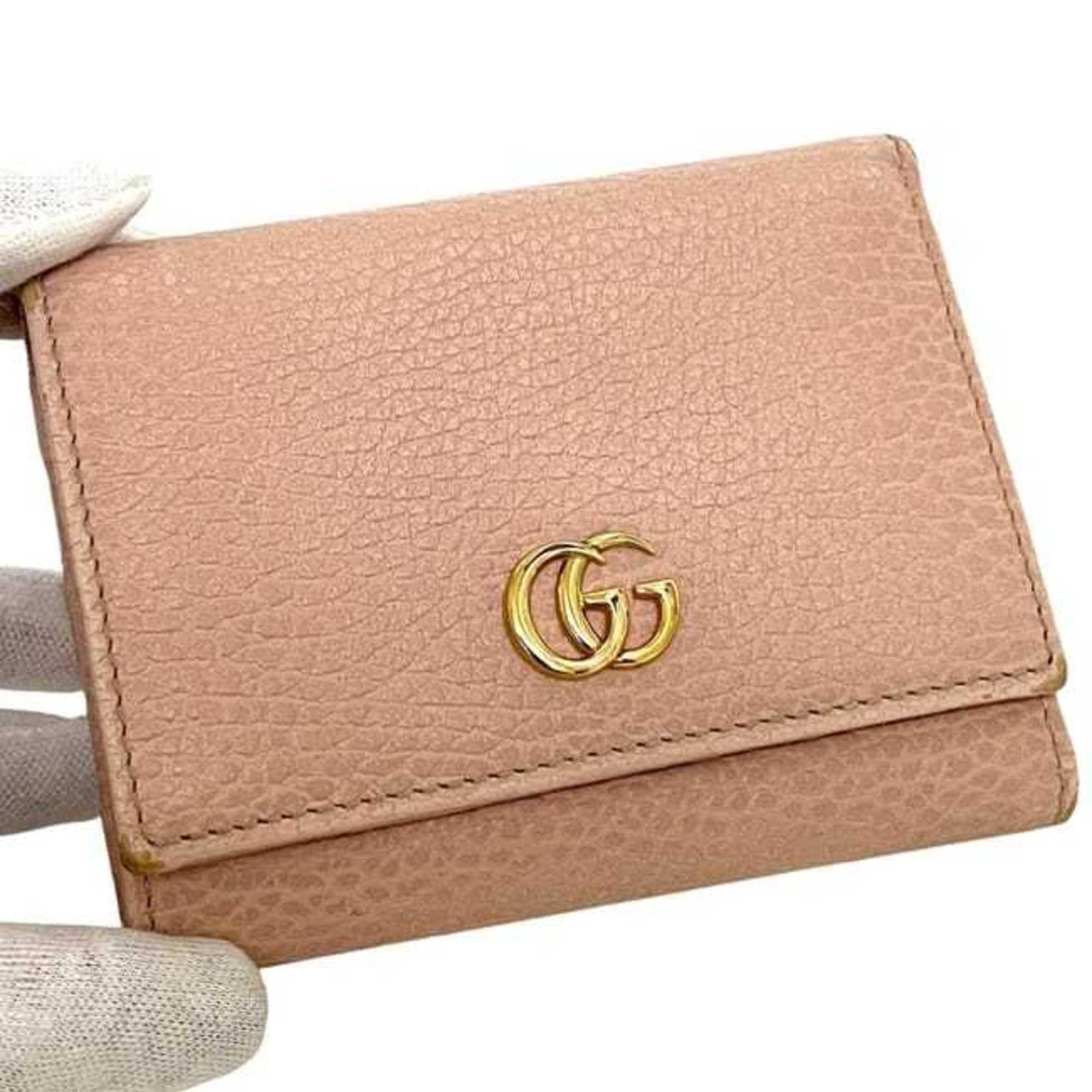 Leather Wallet (Tri-Fold) (Pre-Owned) - Gucci - Modalova