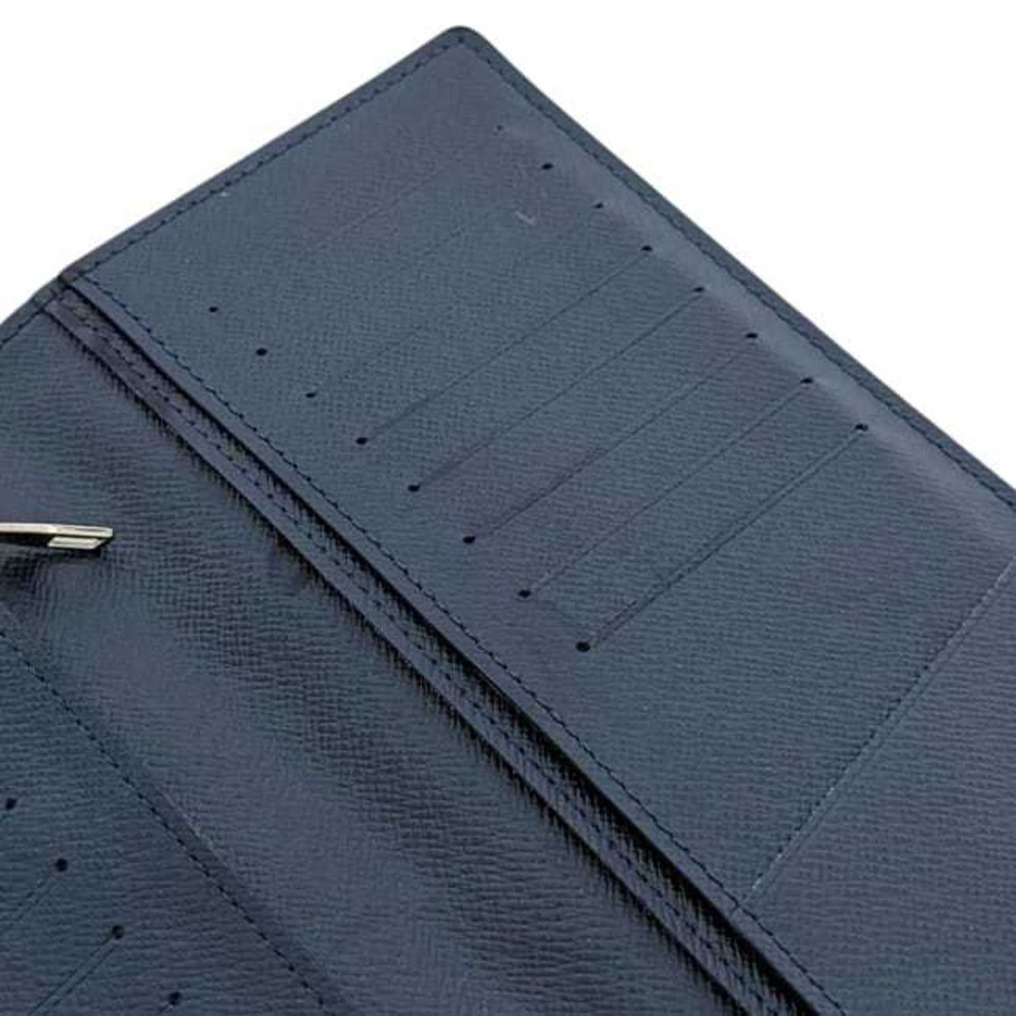 Taiga Leather Long Wallet (Bi-Fold) (Pre-Owned) - Louis Vuitton - Modalova