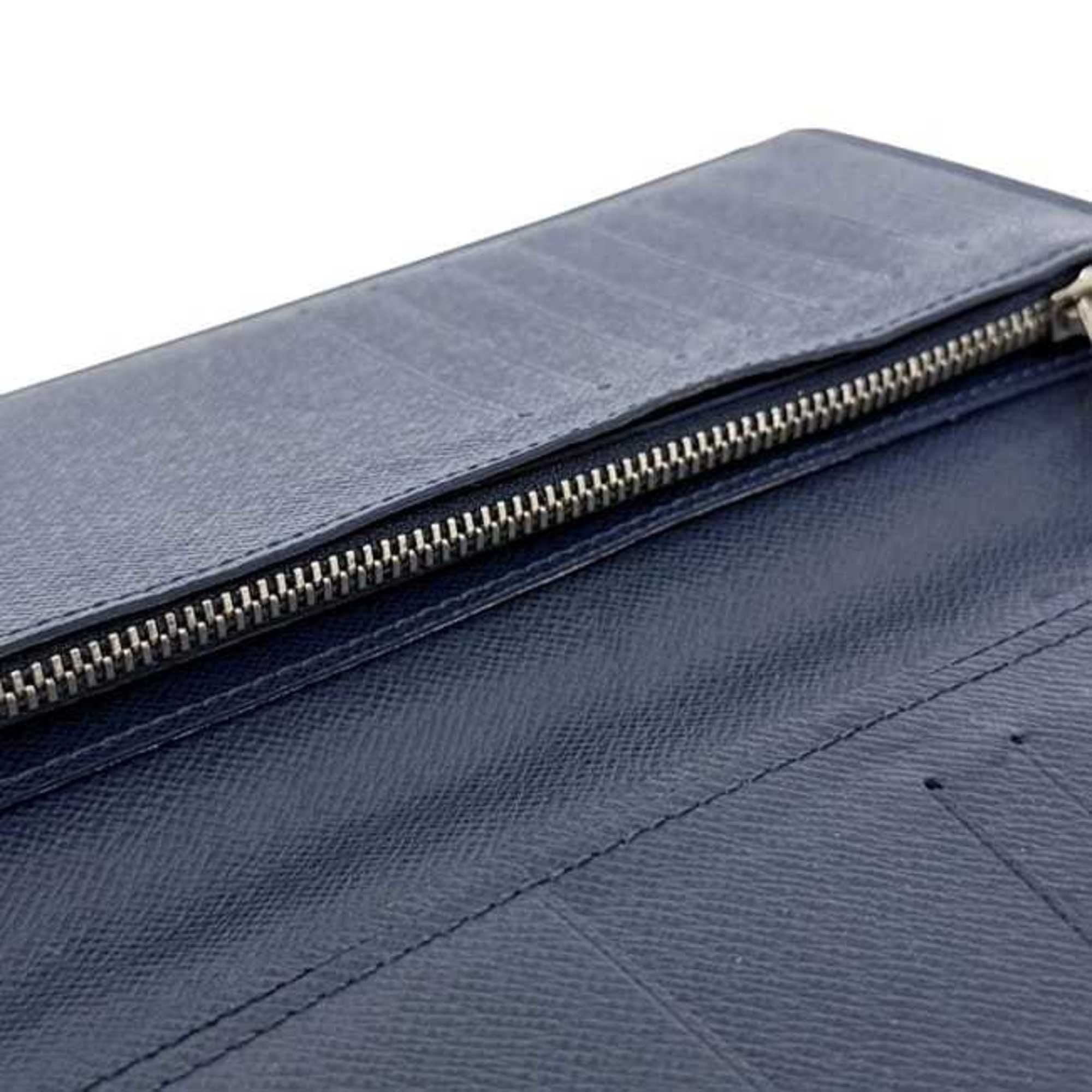 Taiga Leather Long Wallet (Bi-Fold) (Pre-Owned) - Louis Vuitton - Modalova