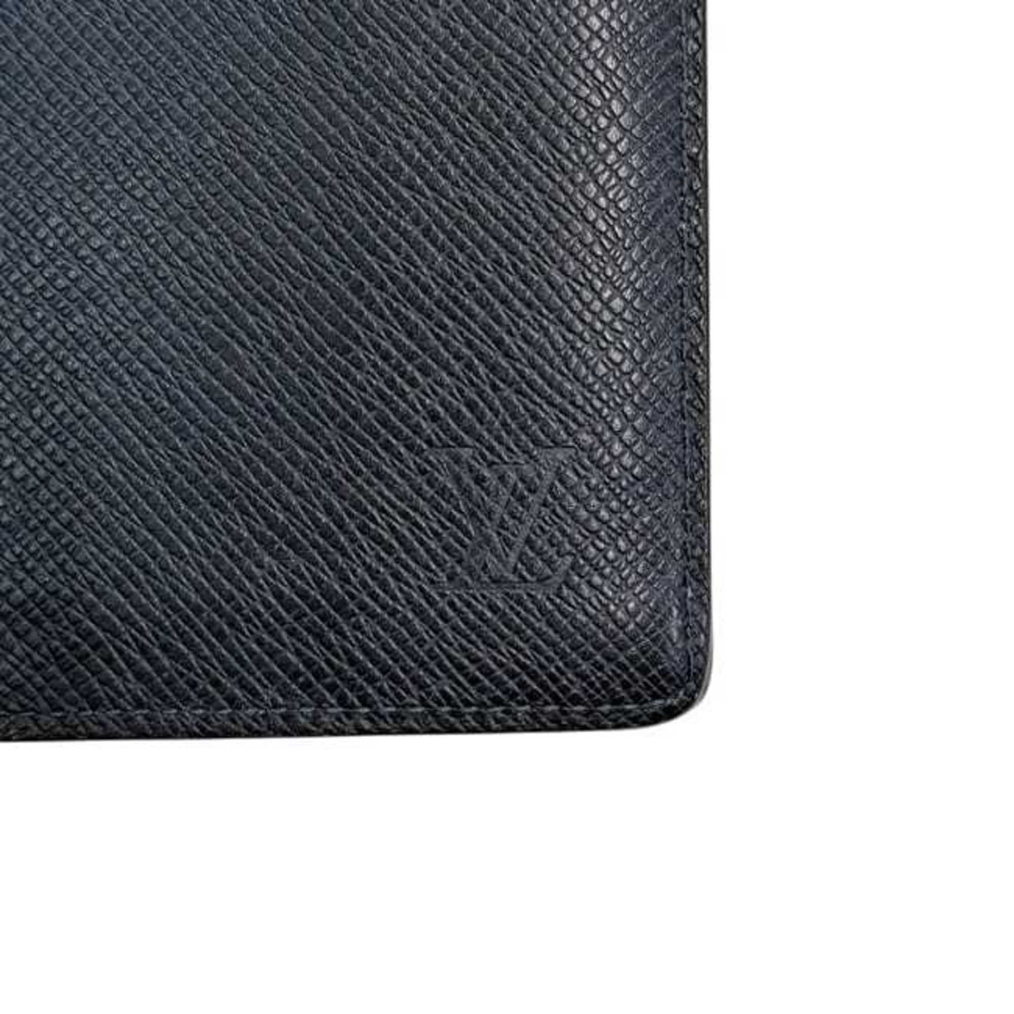 Taiga Leather Long Wallet (Bi-Fold) (Pre-Owned) - Louis Vuitton - Modalova