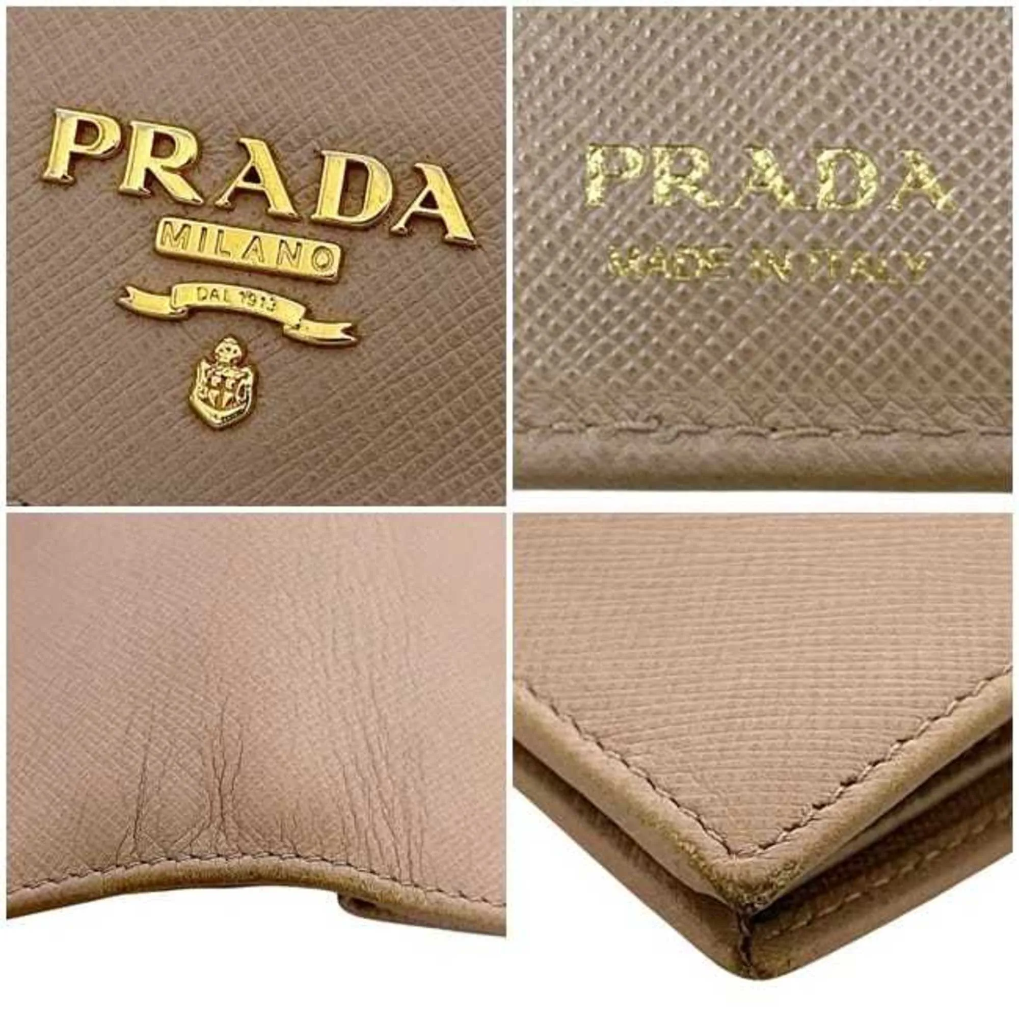 Saffiano Metal Wallet (Bi-Fold) (Pre-Owned) - Prada - Modalova