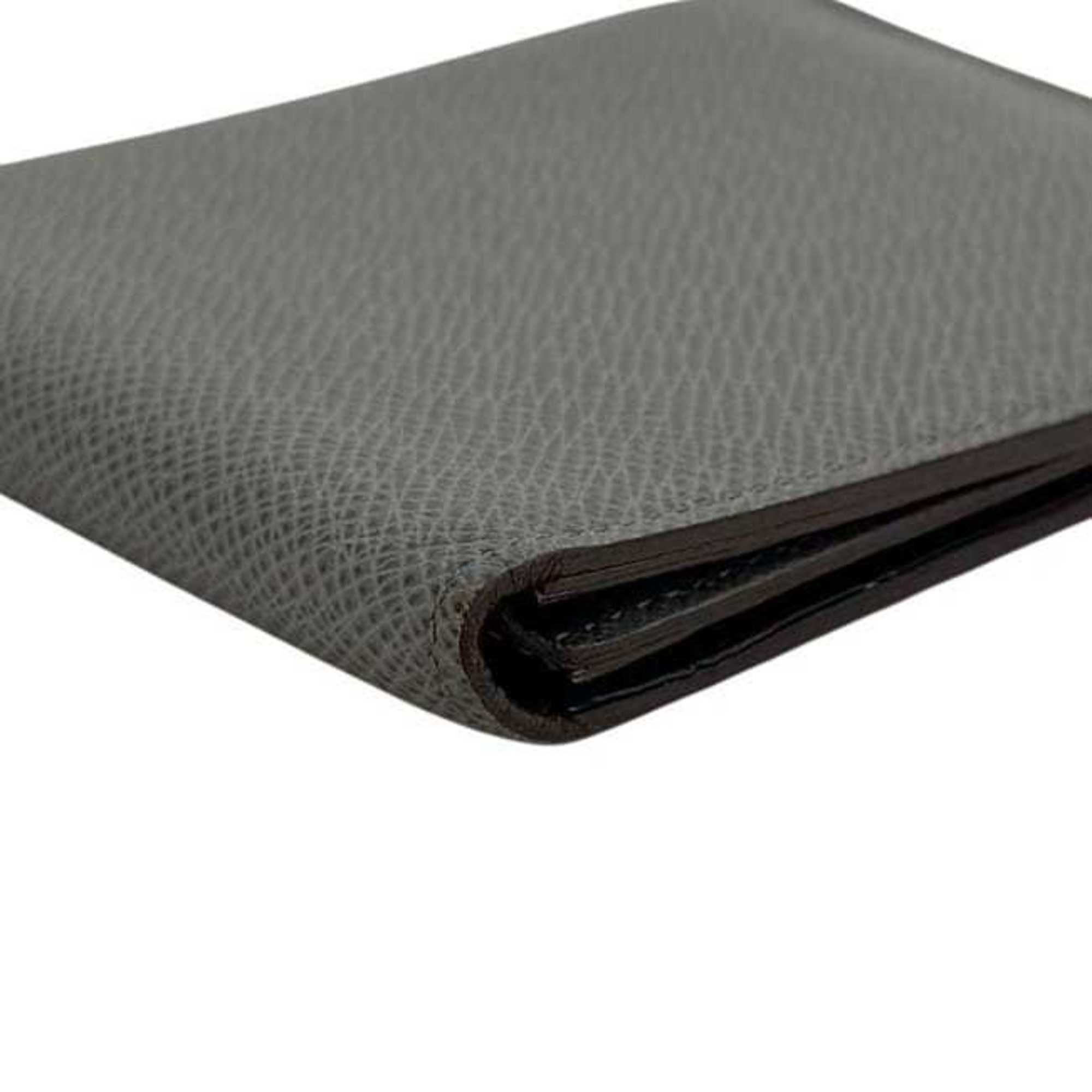 Taiga Leather Wallet (Bi-Fold) (Pre-Owned) - Louis Vuitton - Modalova