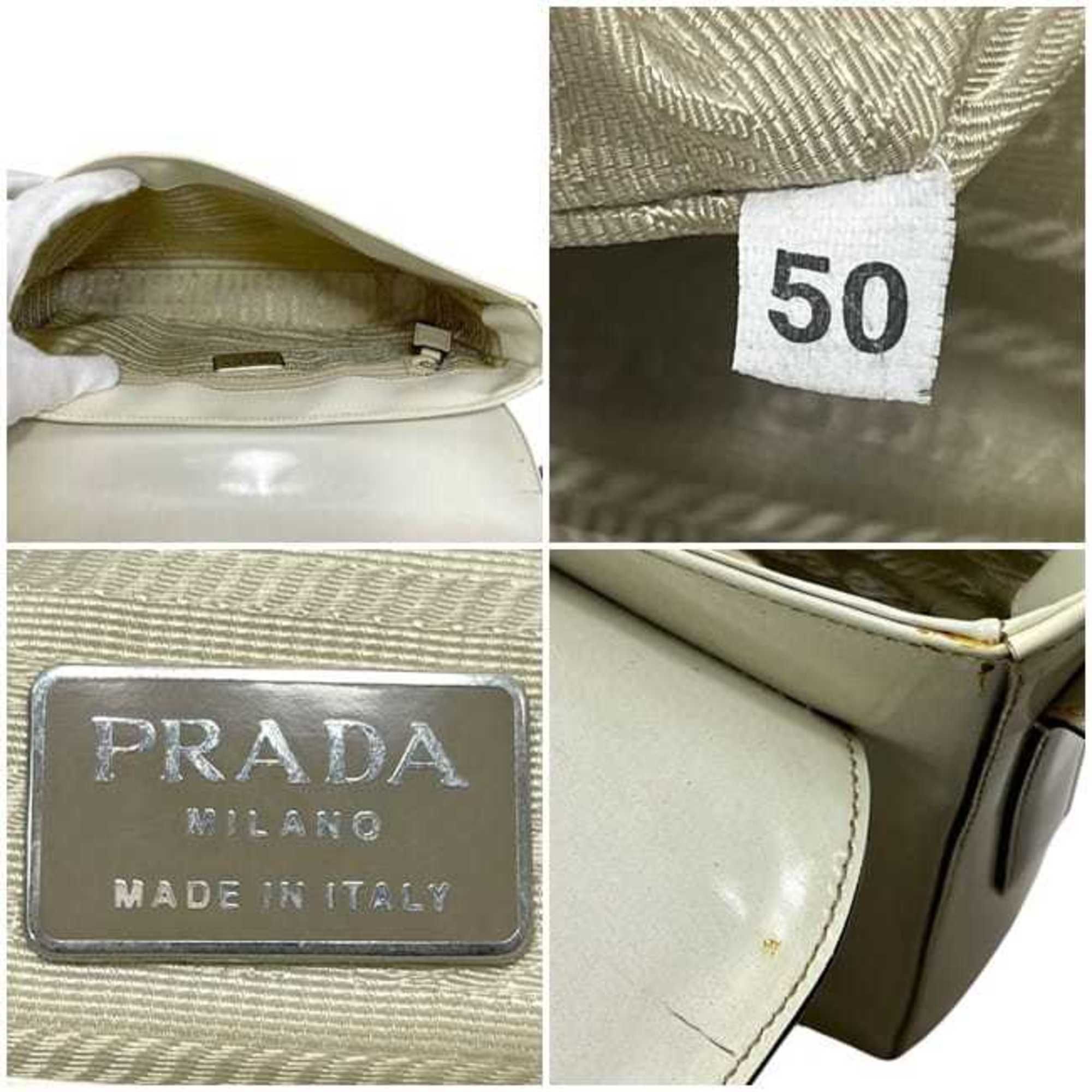 Leather Shoulder Bag (Pre-Owned) - Prada - Modalova