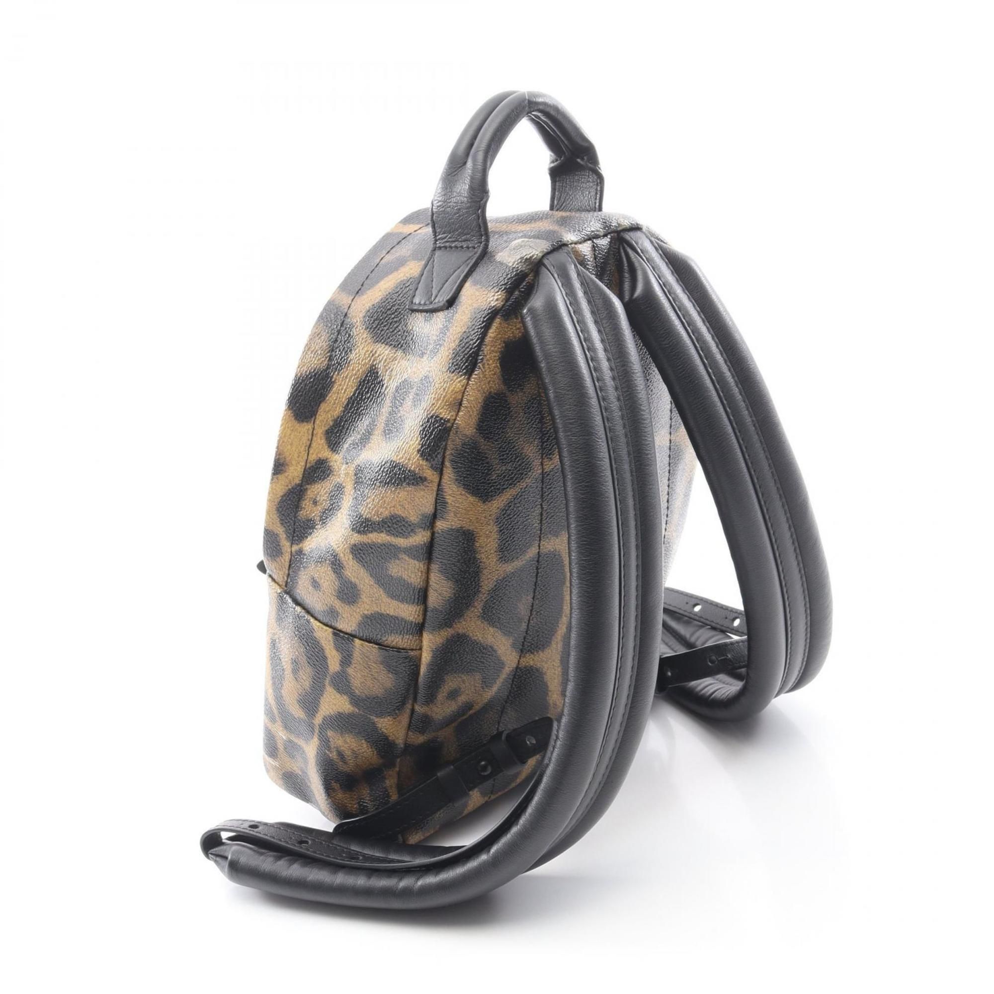 Coated Canvas Leather Backpack Handbag (Pre-Owned) - Louis Vuitton - Modalova
