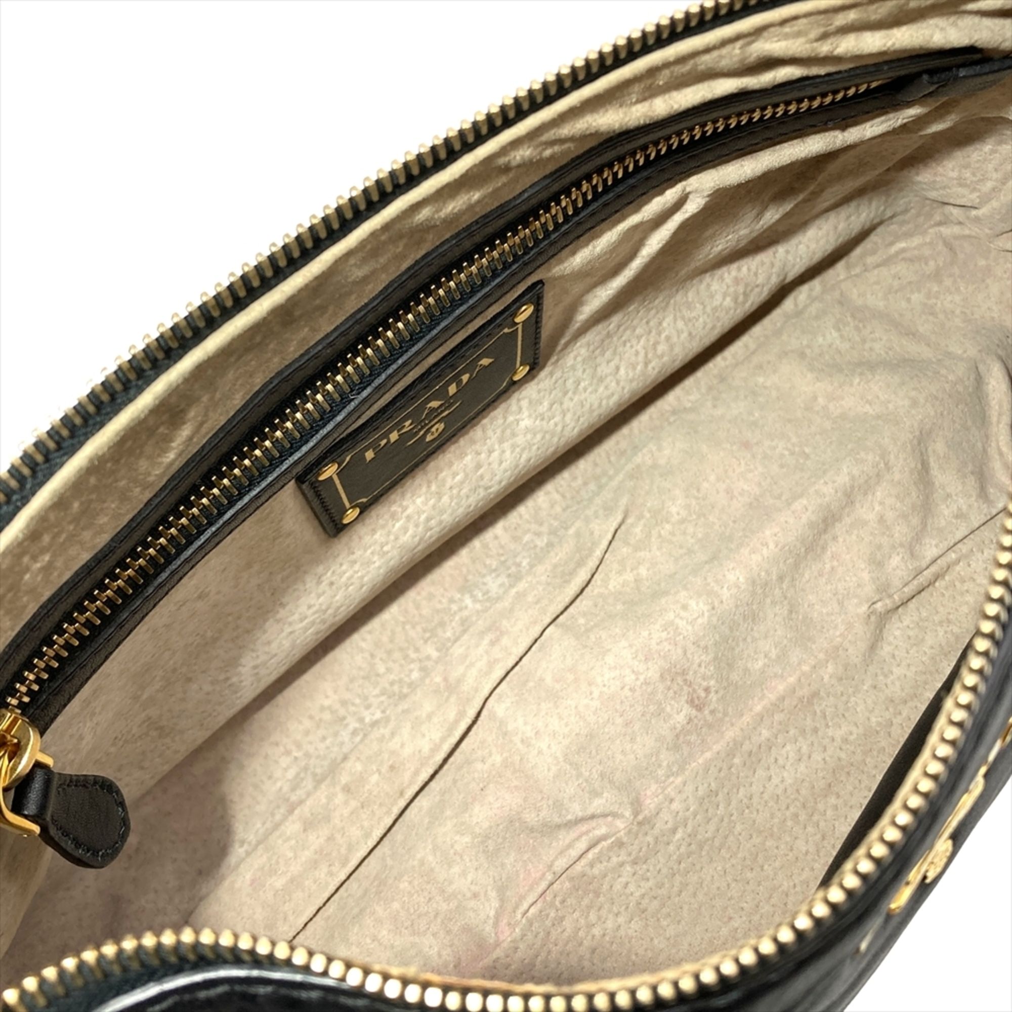 Leather Shoulder Bag (Pre-Owned) - Prada - Modalova
